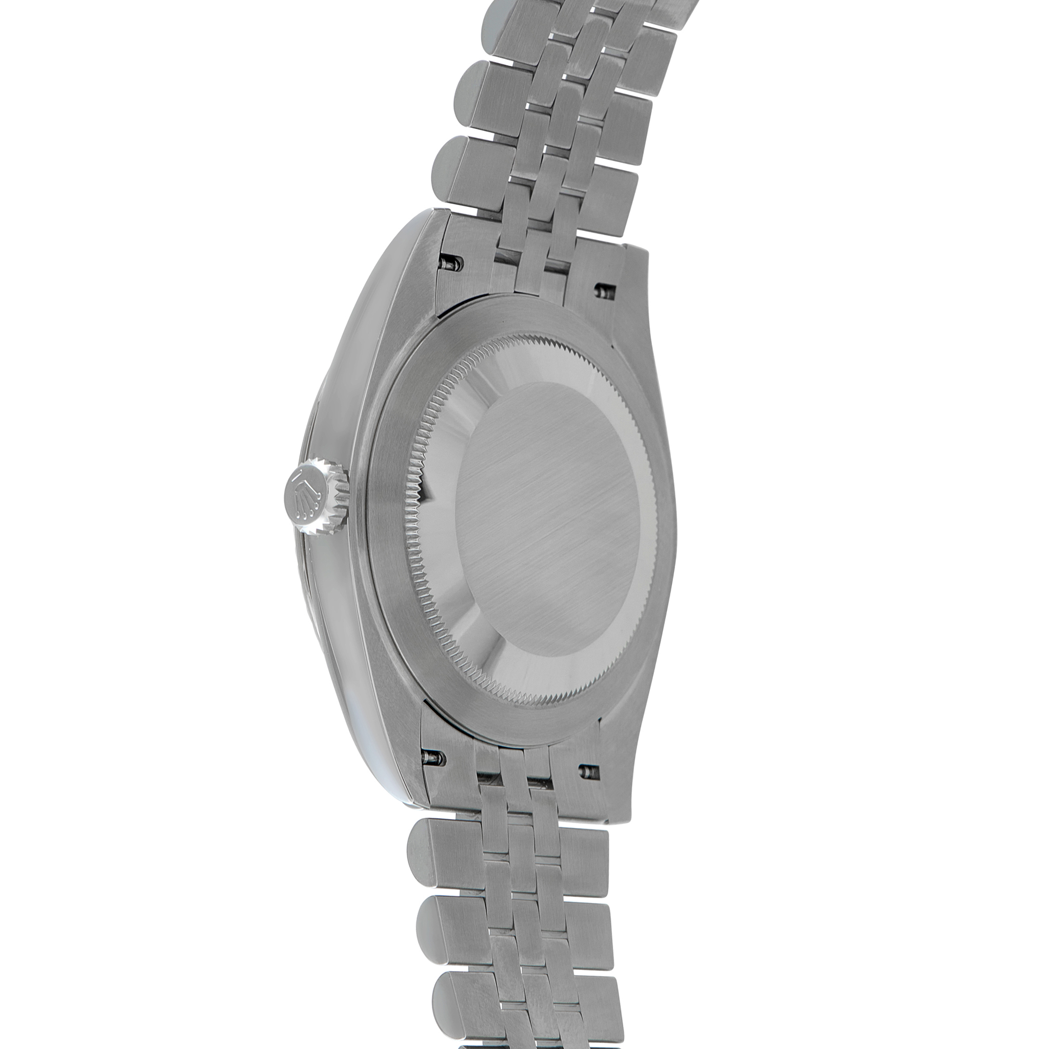 Rolex Datejust 41 Wimbledon Dial Steel Jubilee Watch 126334 caseback