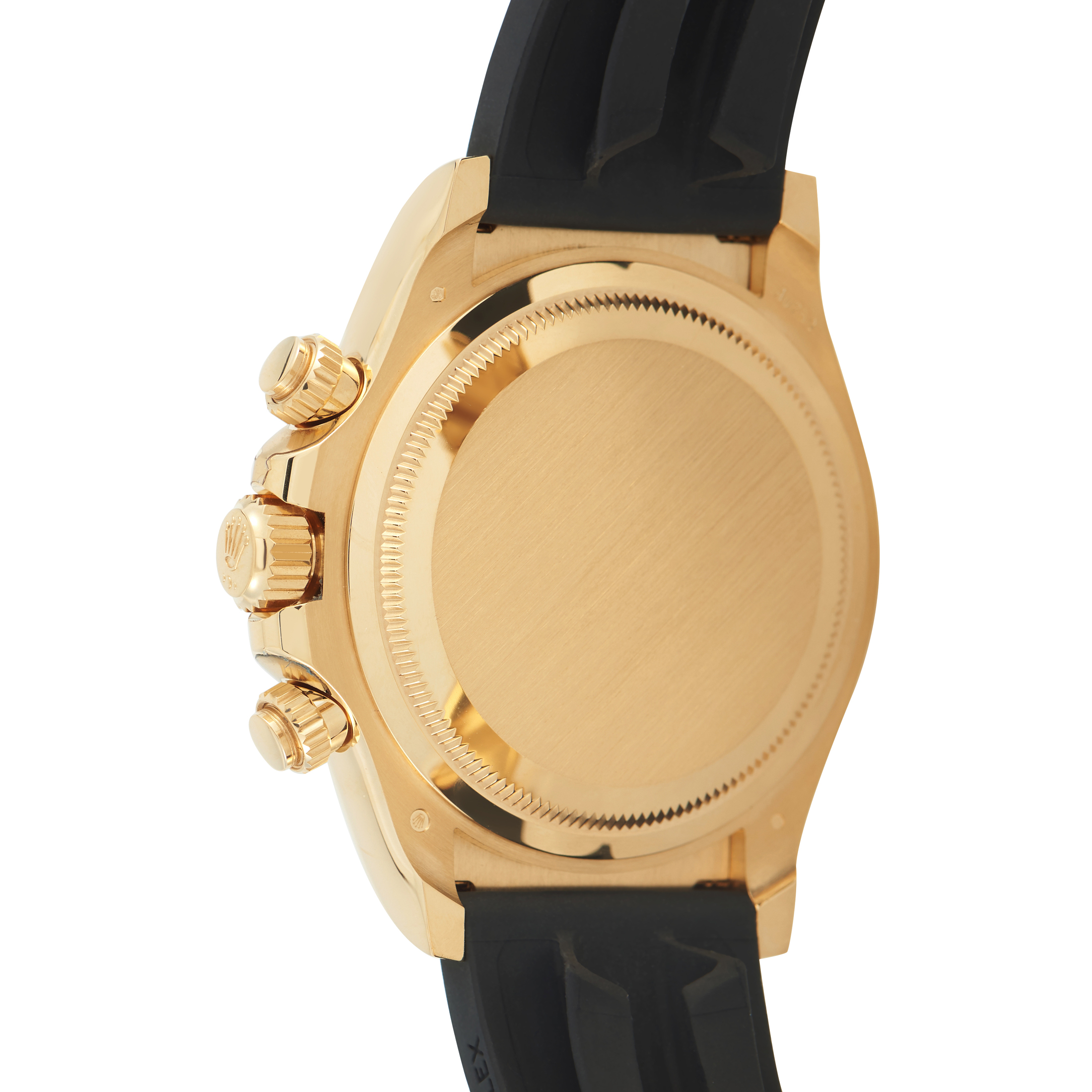 Rolex Daytona Turquoise Dial Yellow Gold Oysterflex Watch 126518 - Image 3