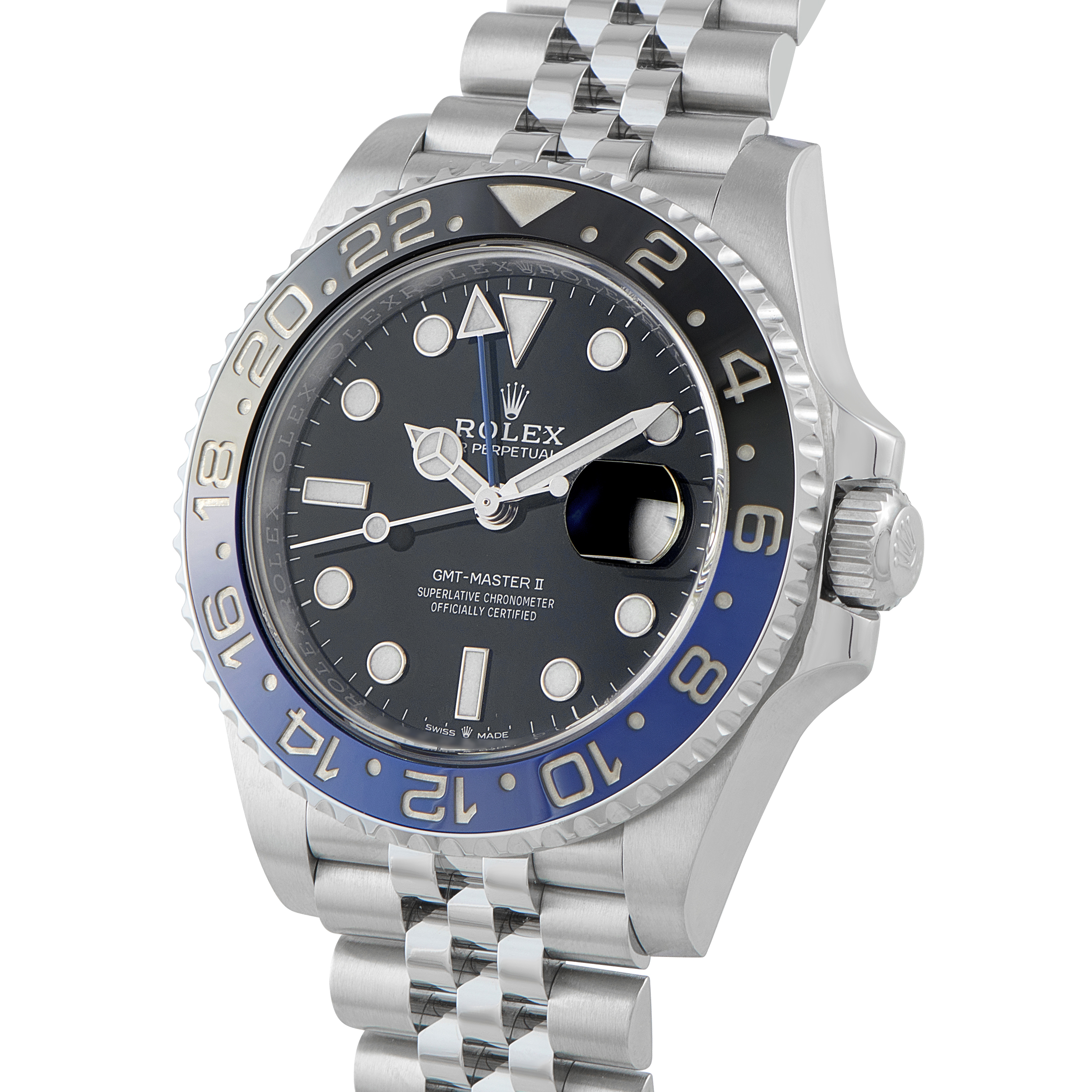Rolex GMT-Master II Batman Steel Jubilee Watch 126710BLNR - Image 2
