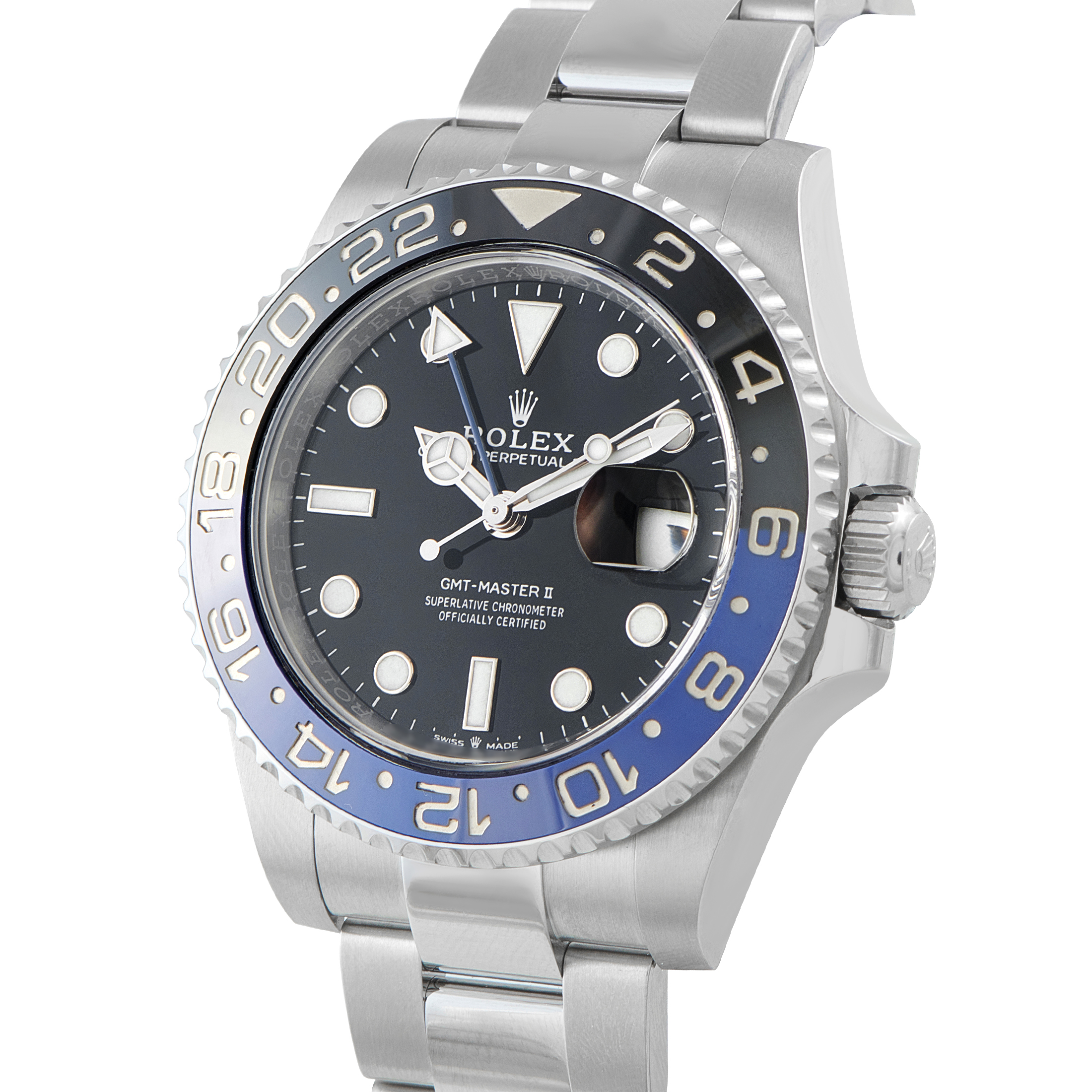 Rolex GMT-Master II Batman Steel Oyster Watch 126710BLNR - Image 2
