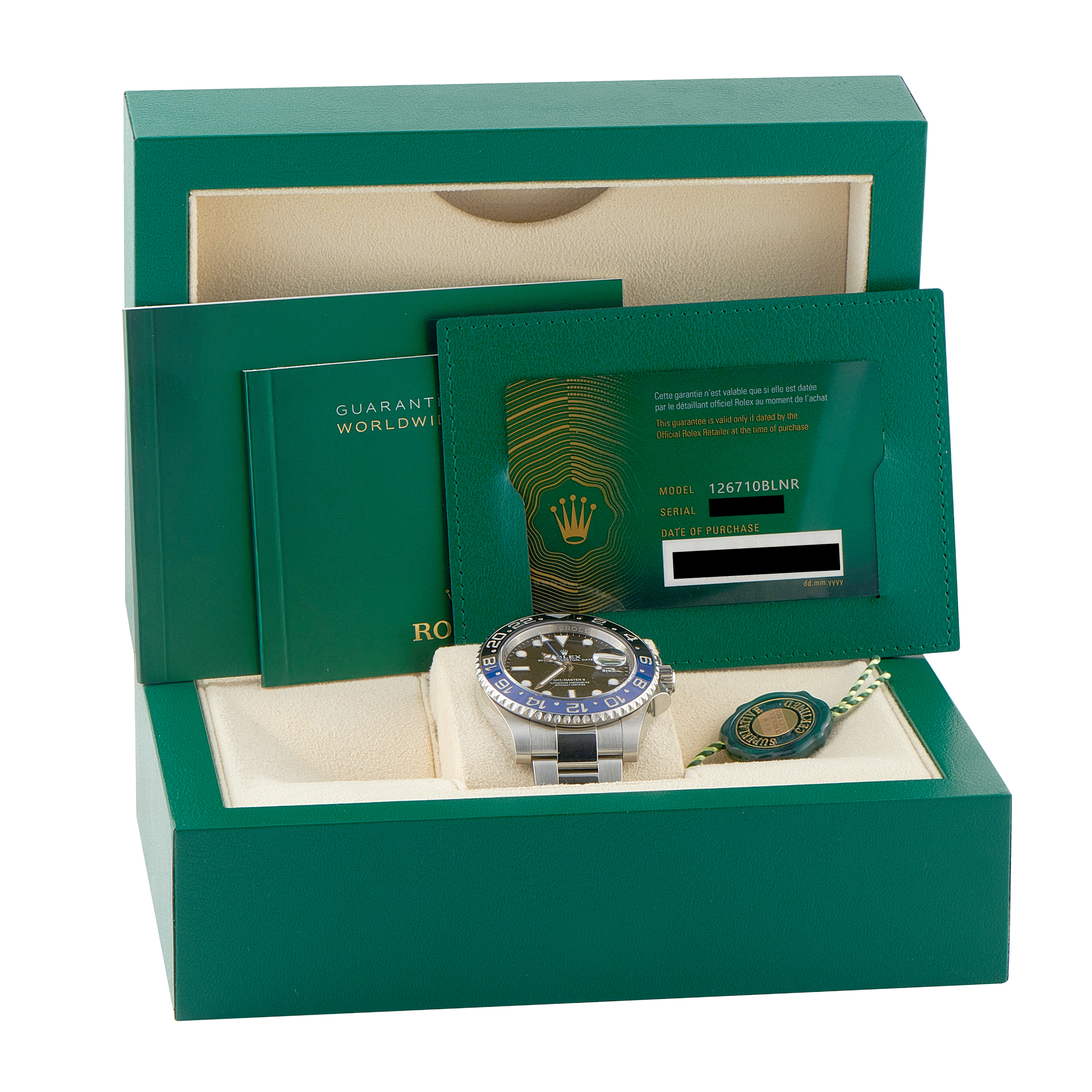 Rolex GMT-Master II Batman Steel Oyster Watch 126710BLNR - Image 5