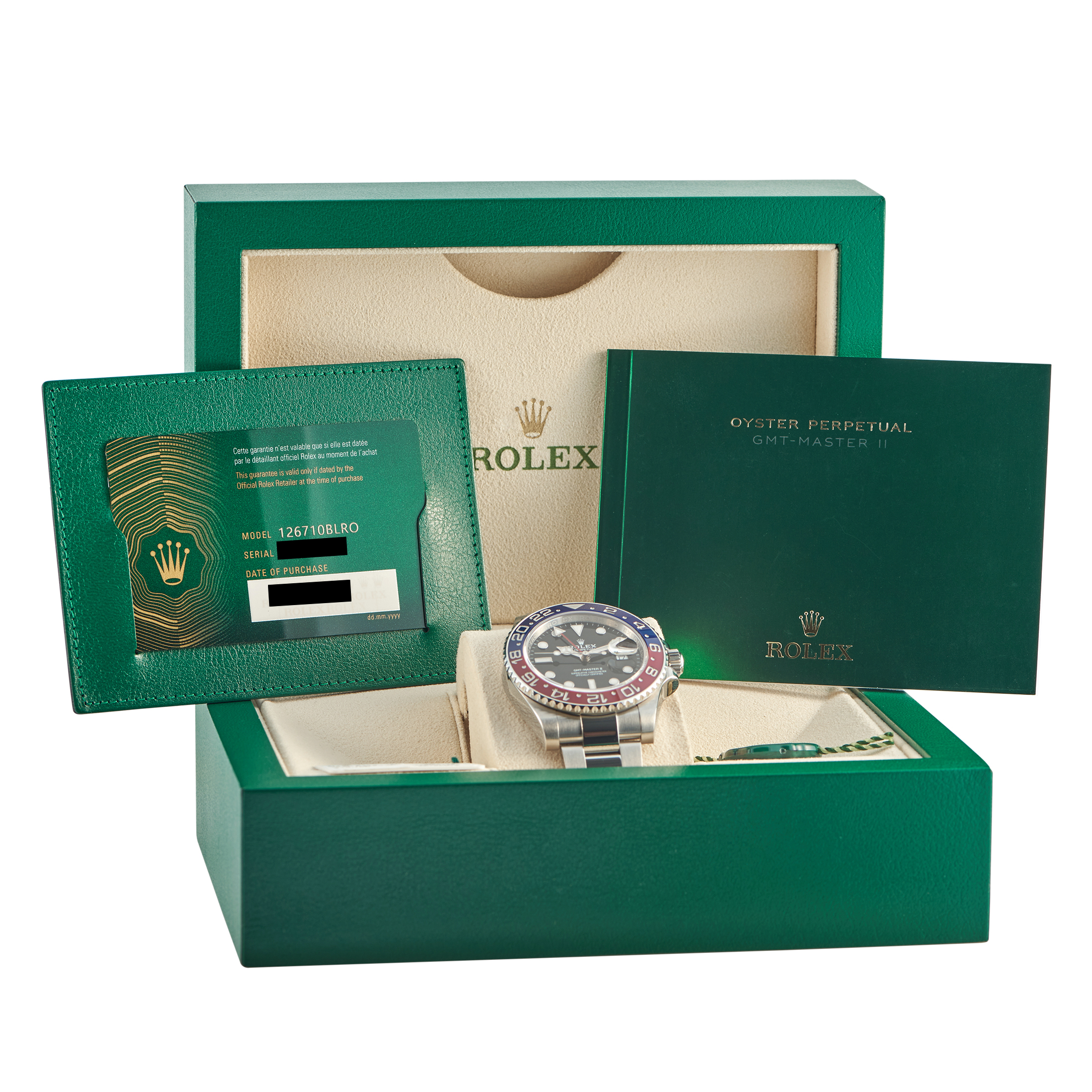 Rolex GMT-Master II Pepsi Steel Oyster Watch 126710BLRO - Image 5