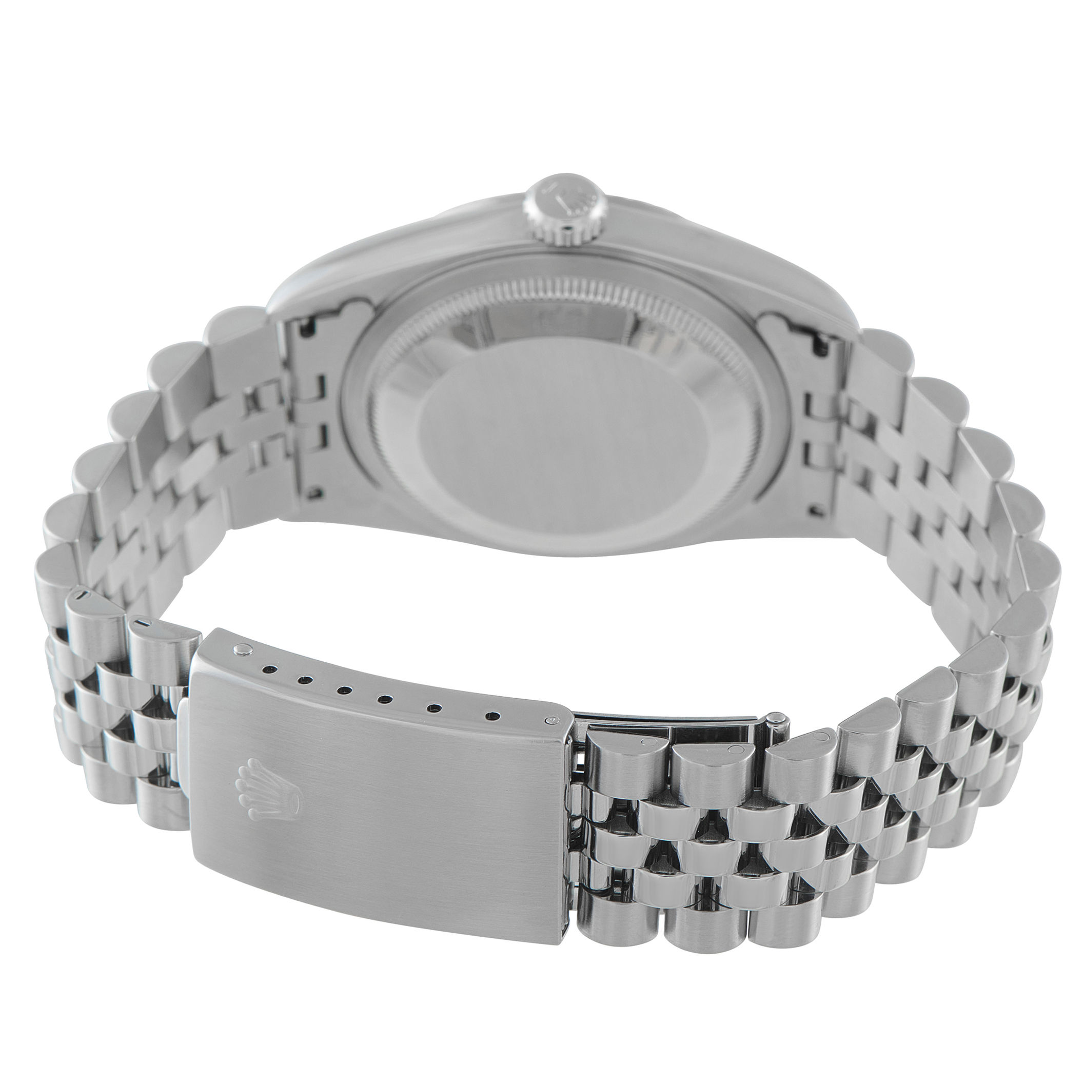 Rolex Datejust 36 White Roman Dial Steel Jubilee Watch 16234 - Image 4