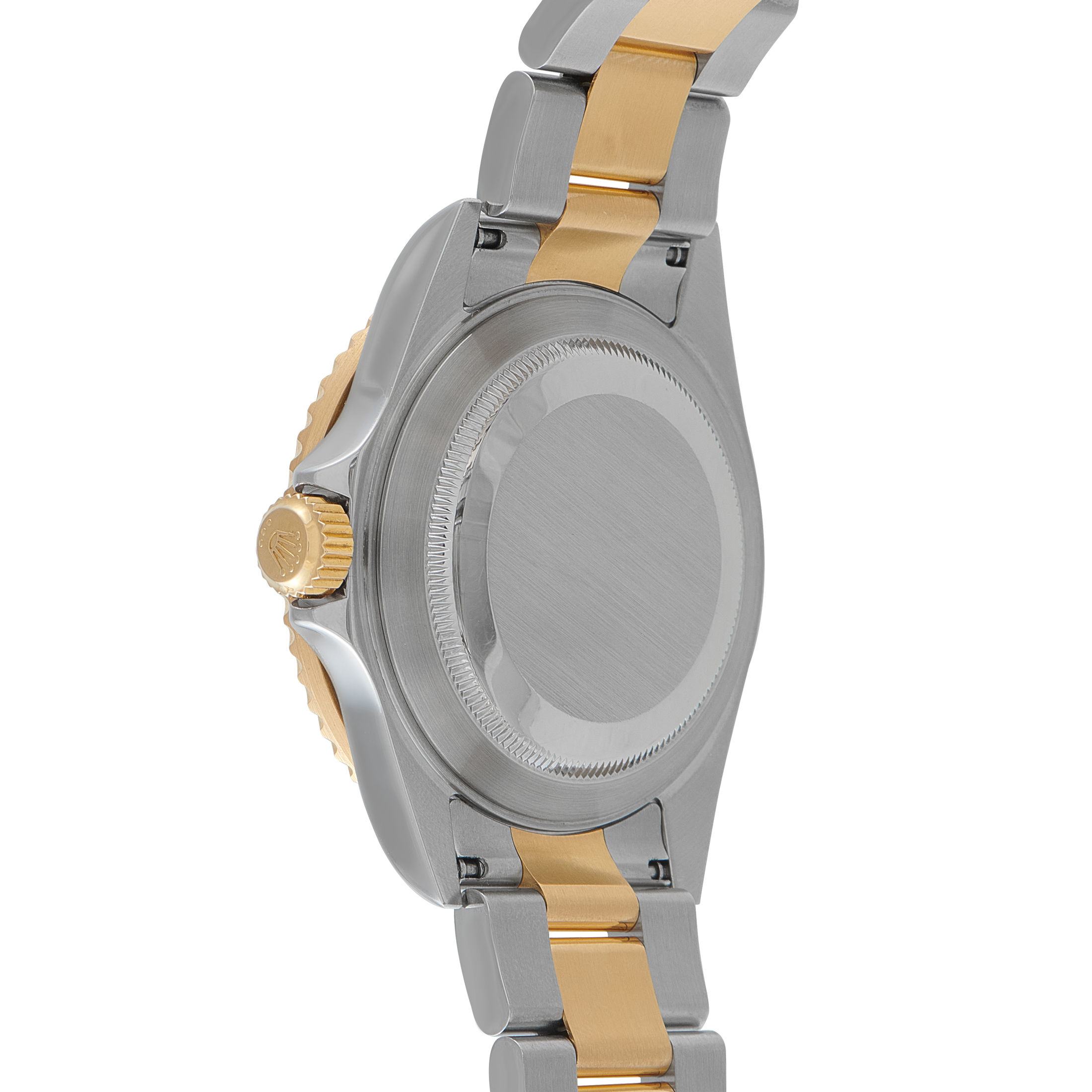 Rolex Submariner Date Silver Serti Dial Two-Tone Watch 16613 - Image 3