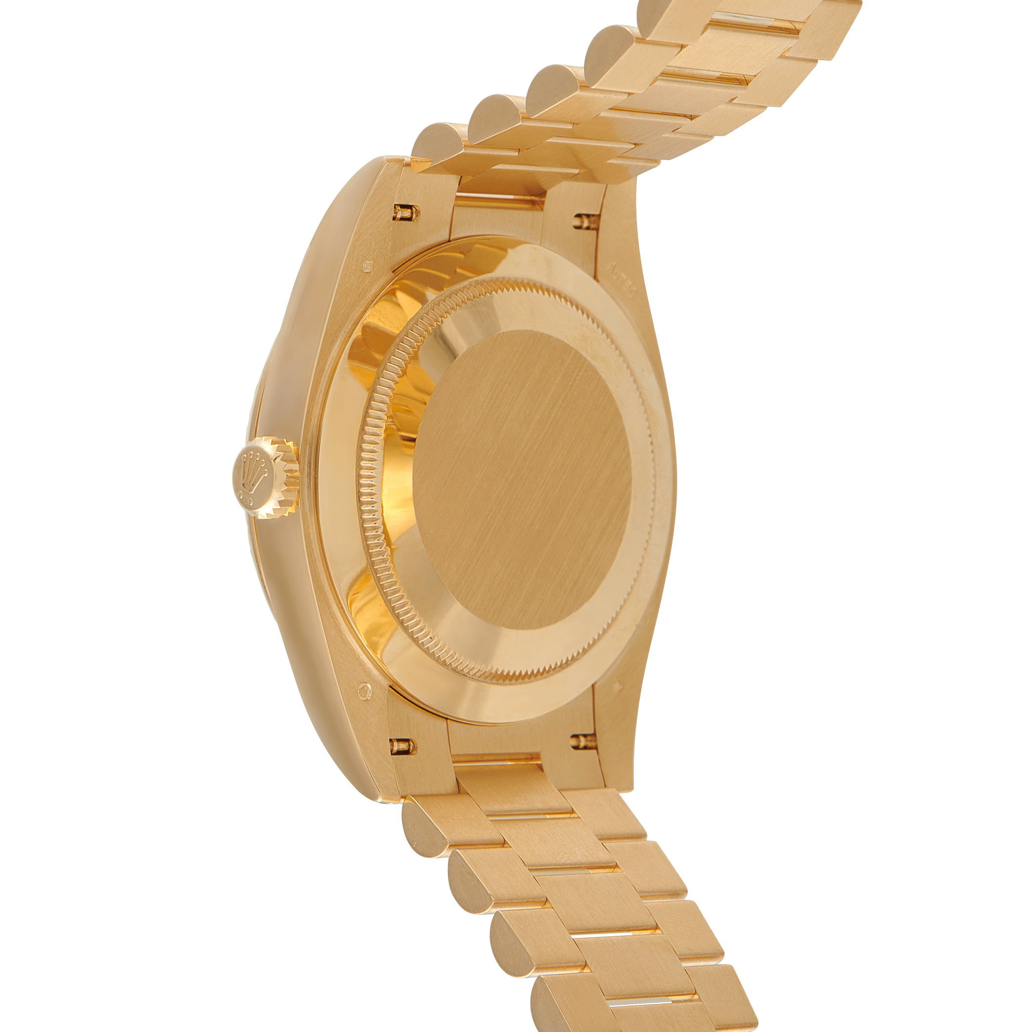 Rolex Day-Date Green Dial Yellow Gold President Watch 228238 - Image 3