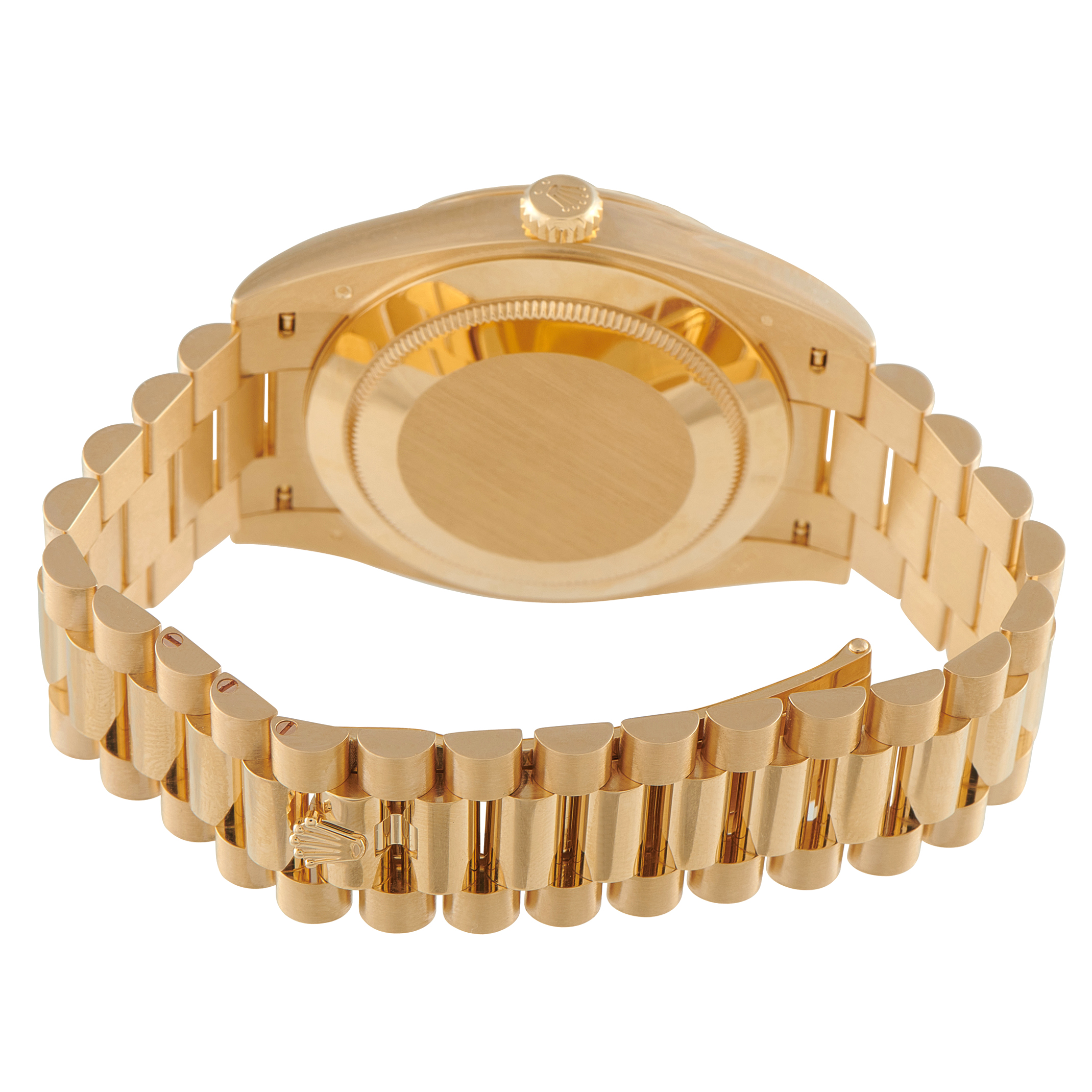 Rolex Day-Date Green Dial Yellow Gold President Watch 228238 - Image 4