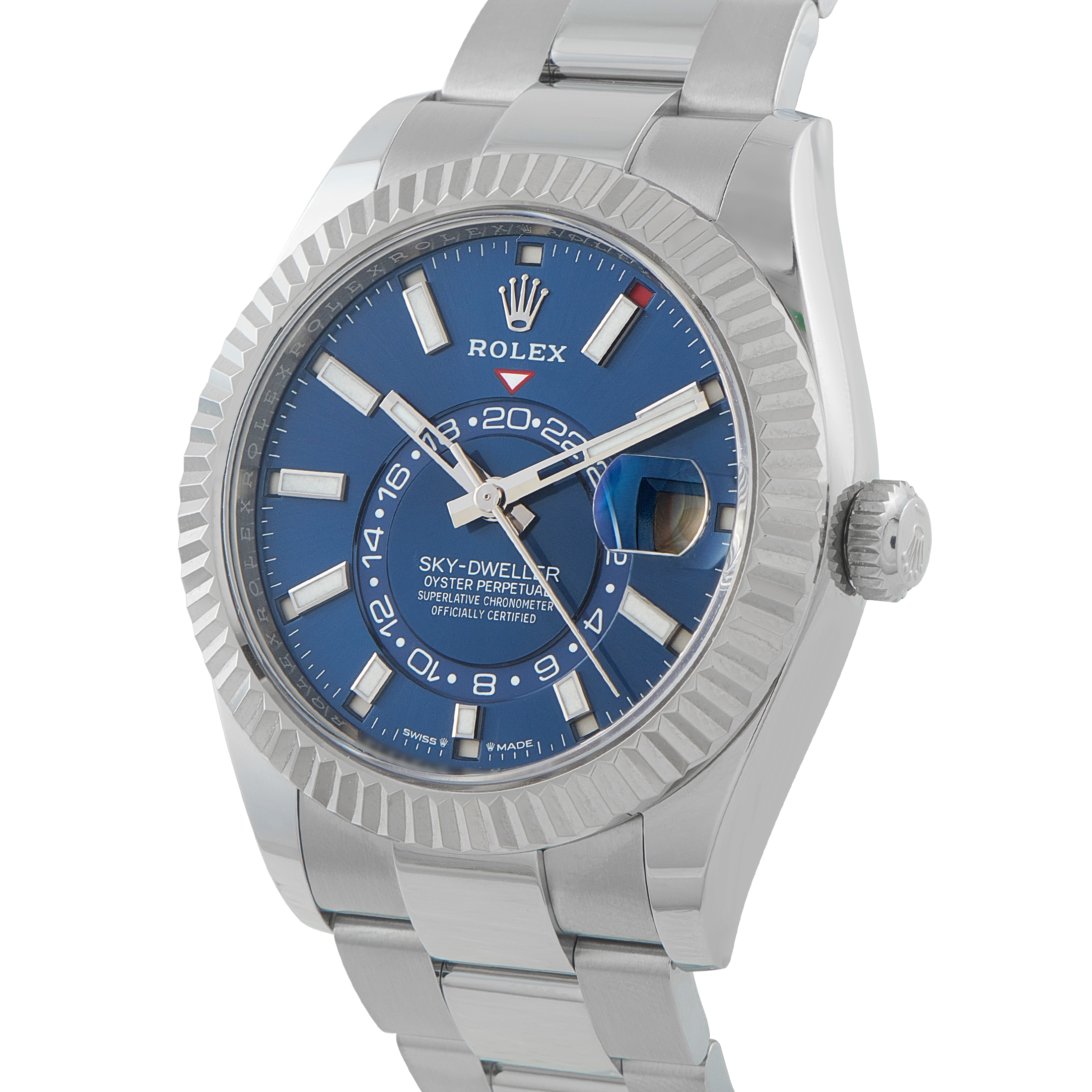 Rolex Sky-Dweller Blue Dial Steel Oyster Watch 336934 - Image 2
