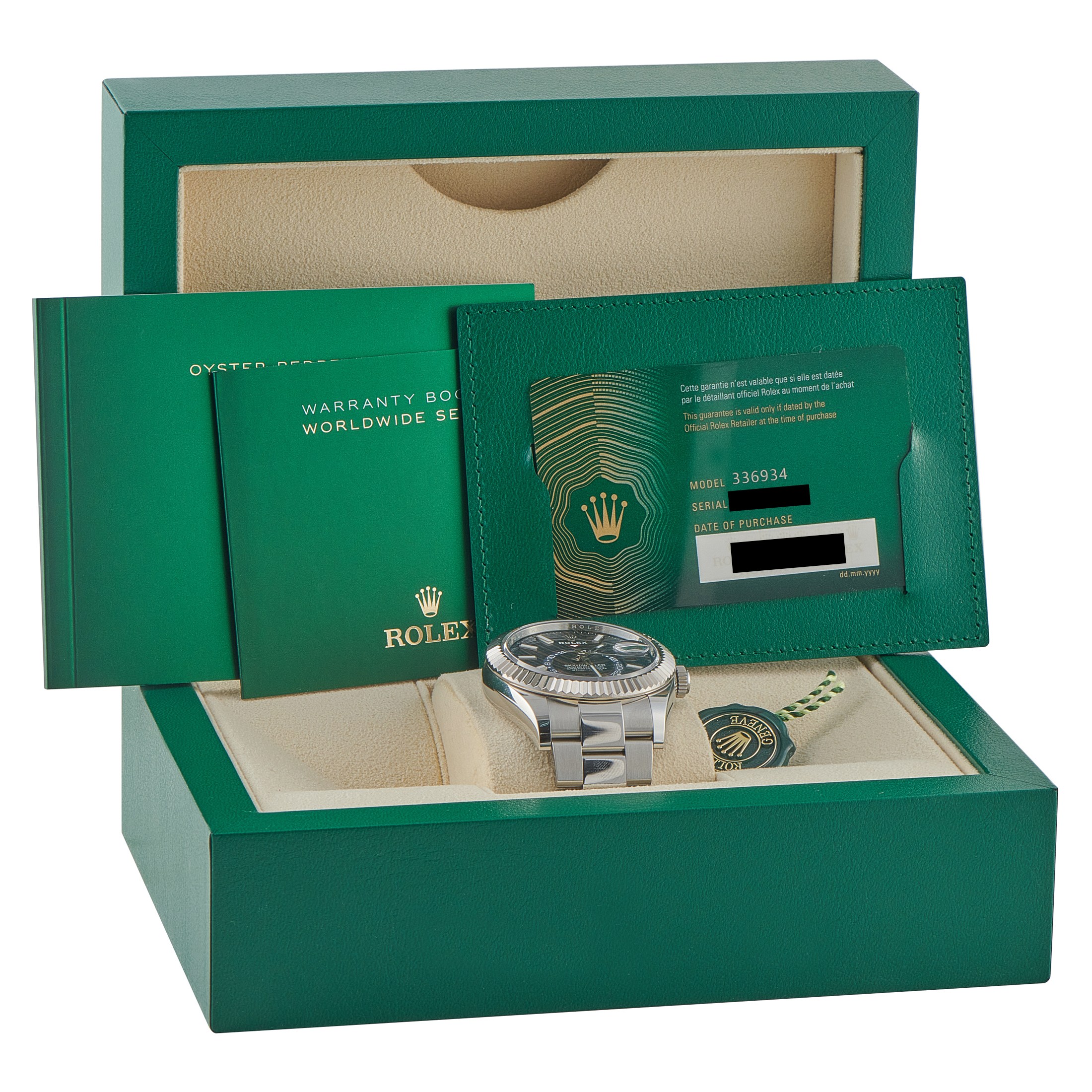 Rolex Sky-Dweller Blue Dial Steel Oyster Watch 336934 - Image 5