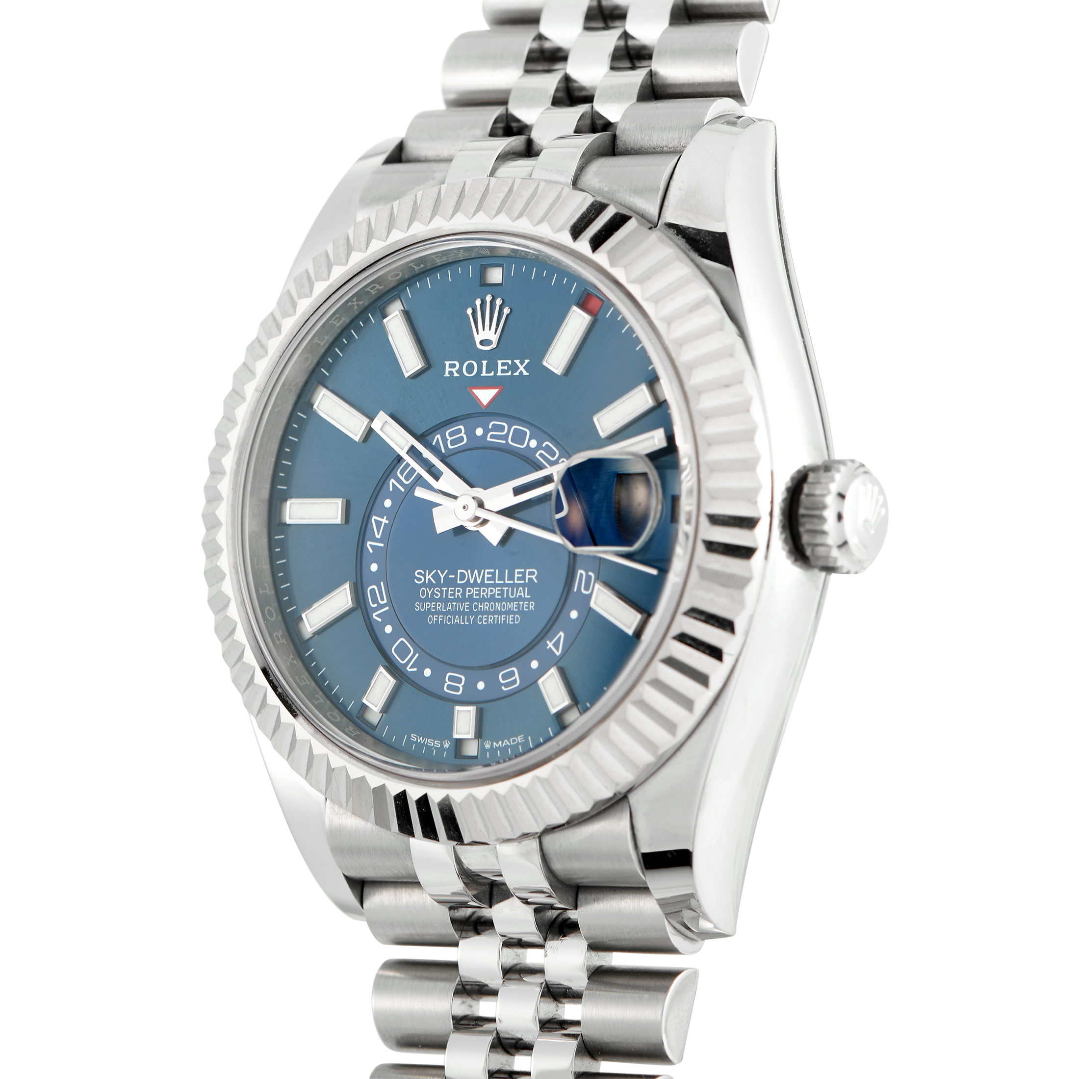 Rolex Sky-Dweller Blue Dial Steel Jubilee Watch 336934 - Image 2