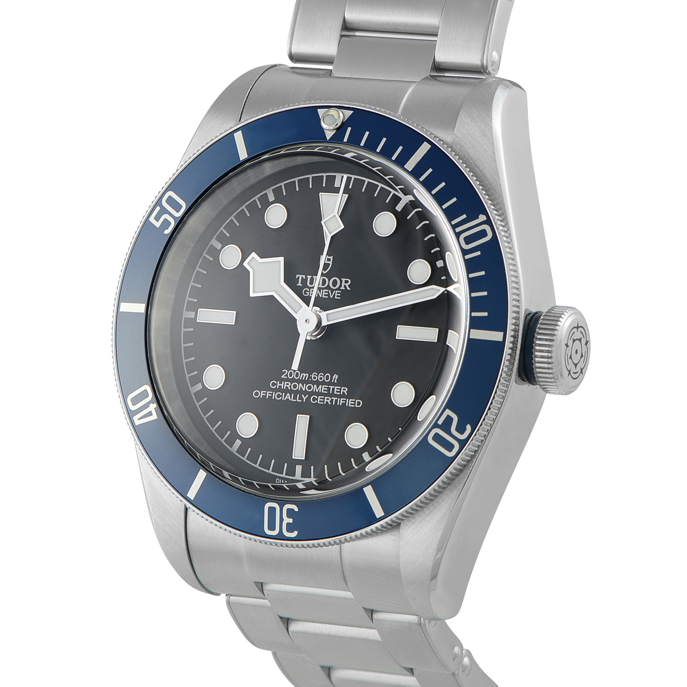 Tudor Black Bay Blue Bezel Steel Watch 79230B - Image 2