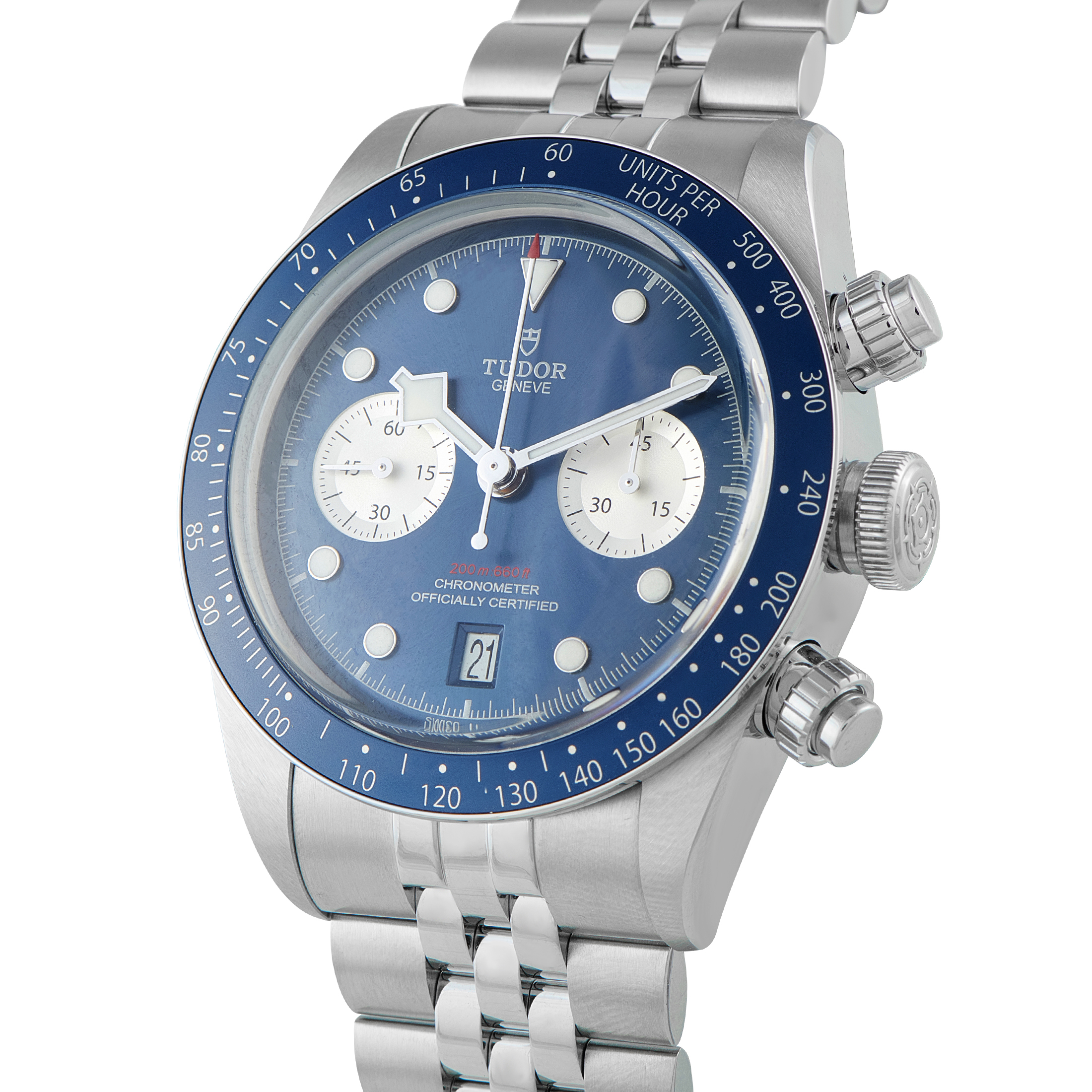 Tudor Black Bay Chrono Blue Dial Steel Watch 79360B - Image 2