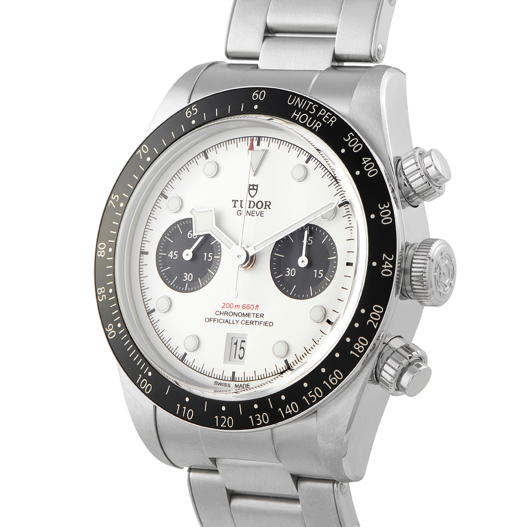 Tudor Black Bay Chrono Panda Dial Steel Watch 79360N - Image 2