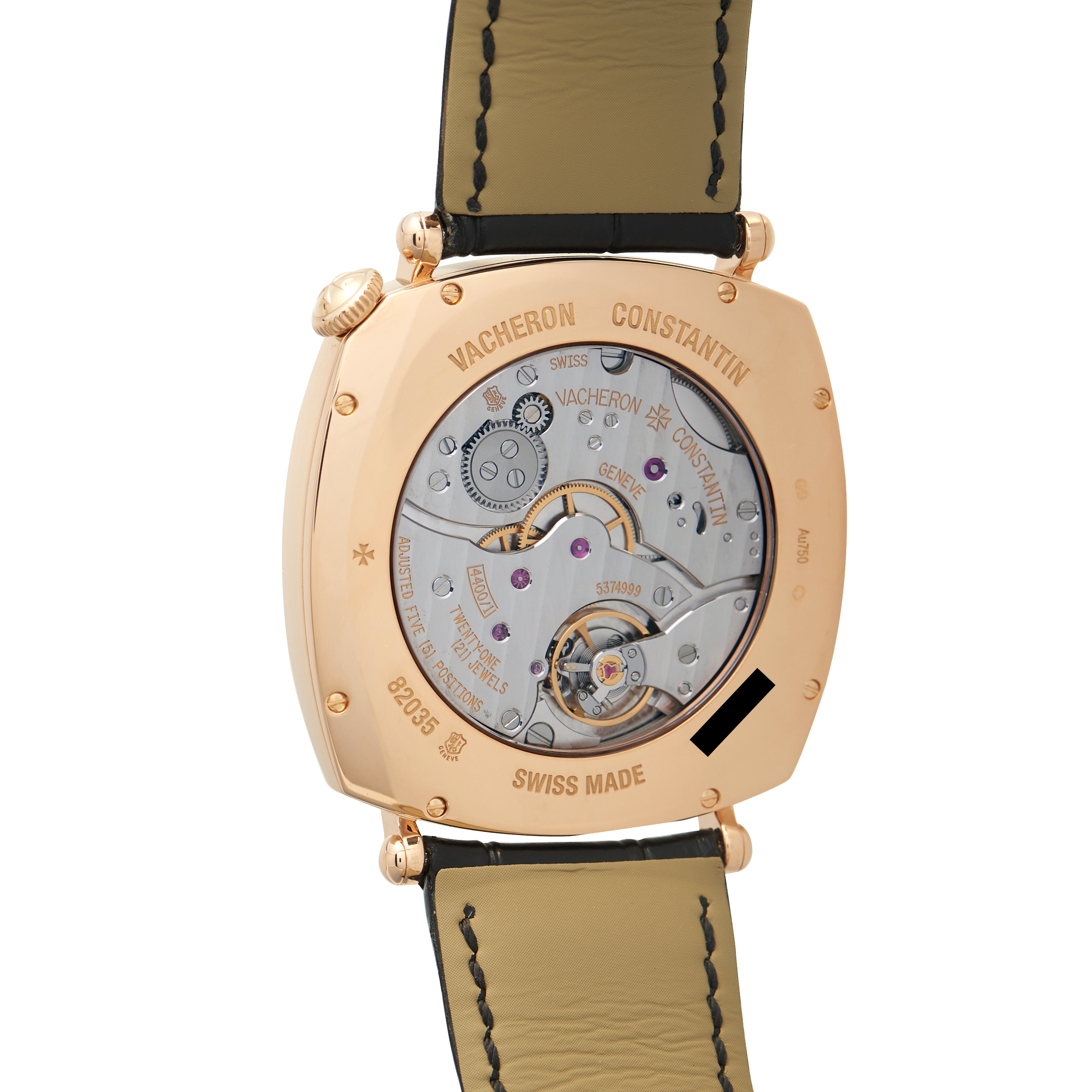 Vacheron Constantin Historiques American 1921 Rose Gold Watch 82035/000R-9359 - Image 3