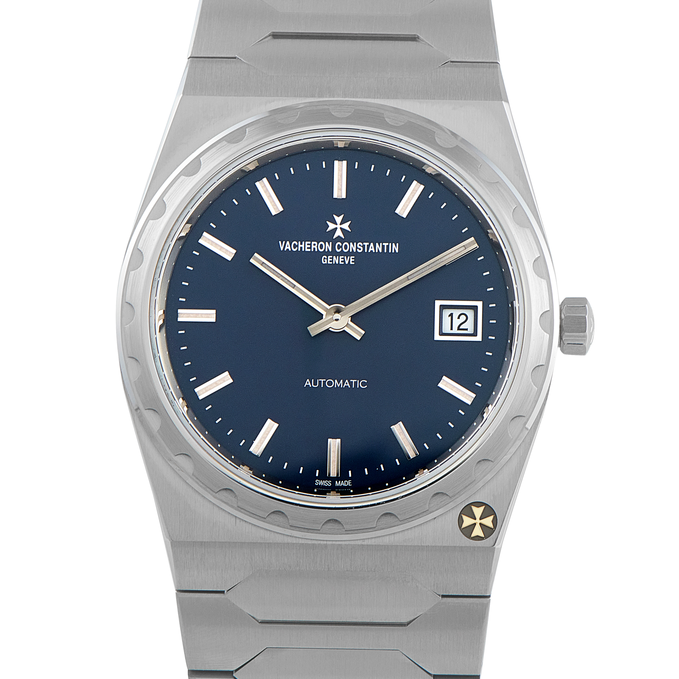 Vacheron Constantin Historiques 222 Blue Dial Steel Watch 4200H/222A-B934