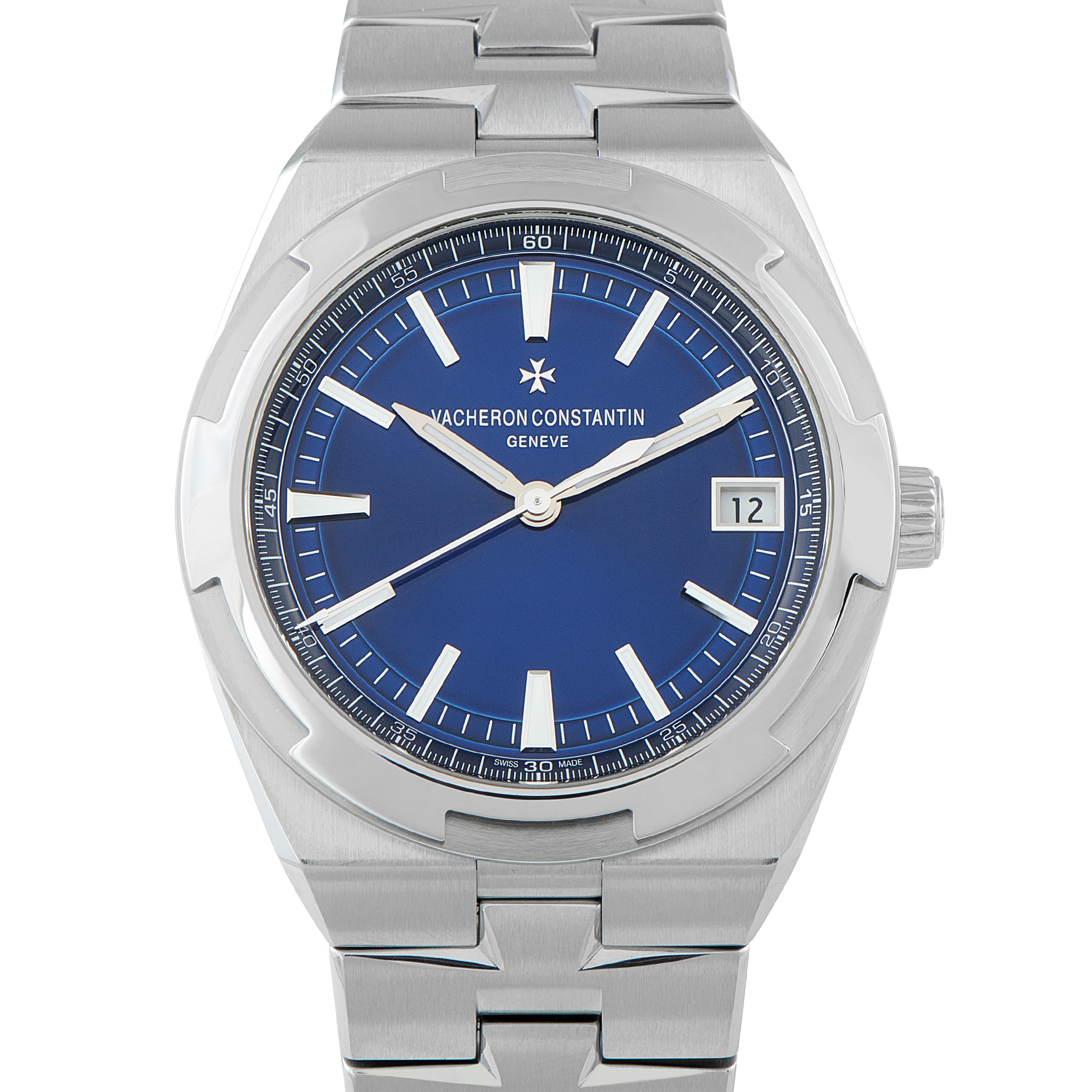 Vacheron Constantin Overseas Blue Dial Steel Watch 4500V/110A-B128