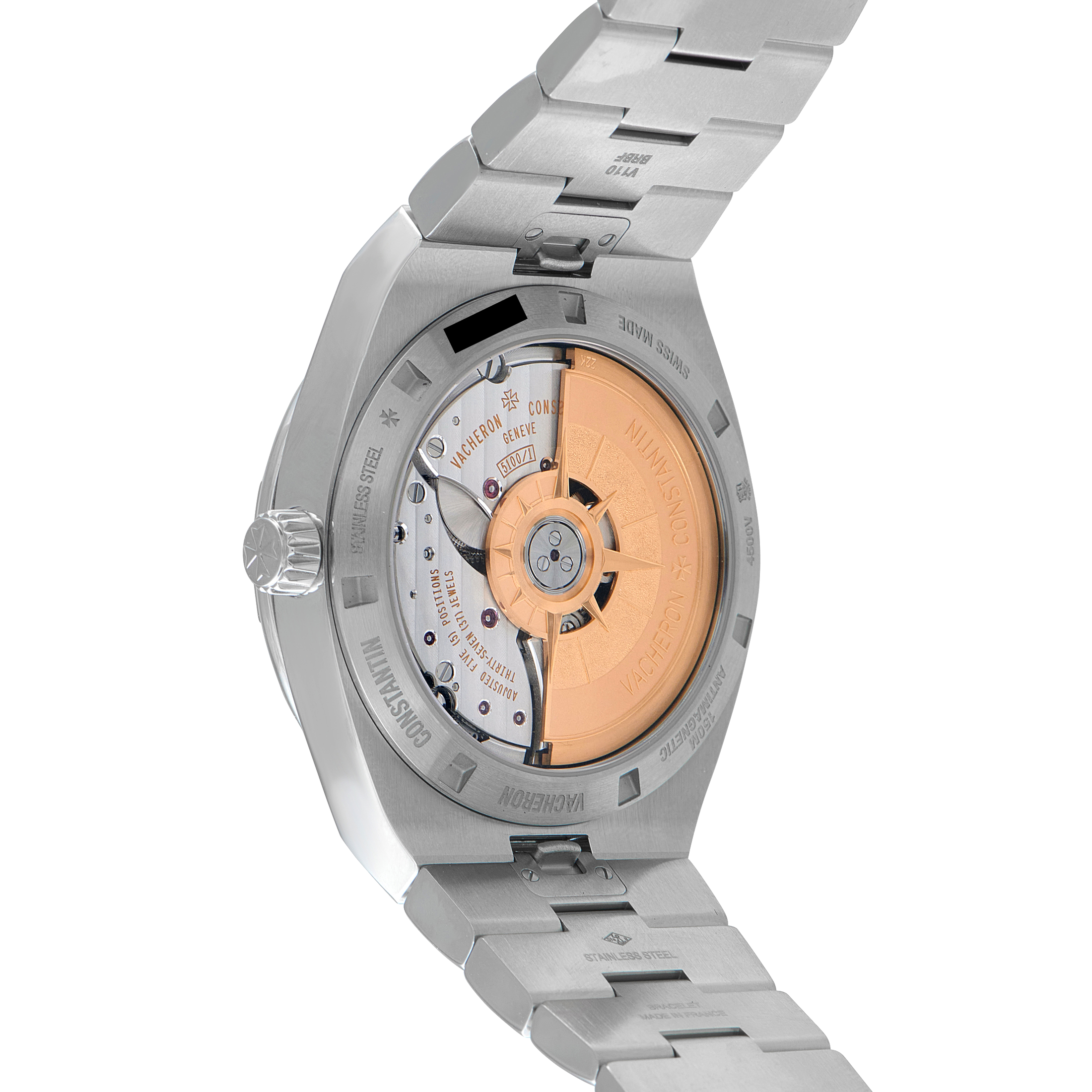 Vacheron Constantin Overseas Blue Dial Steel Watch 4500V/110A-B128 - Image 3