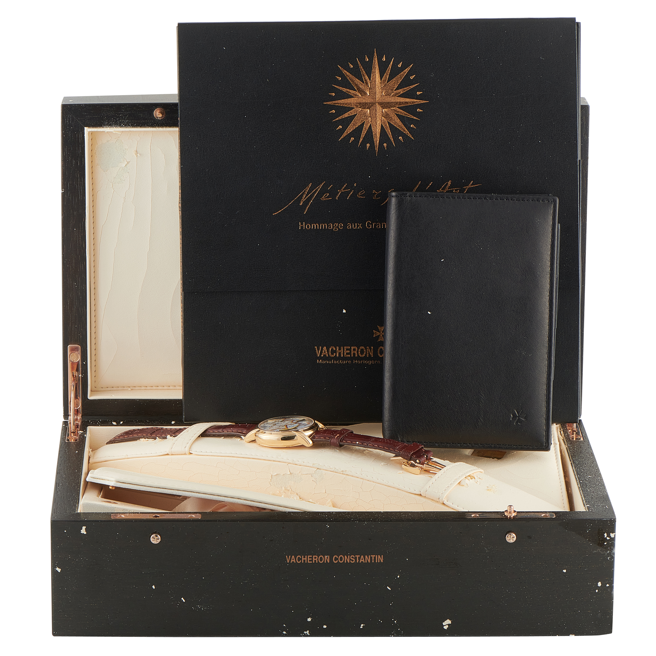 Vacheron Constantin Métiers d'Art Tribute to Great Explorers Yellow Gold Watch Set 47070/000J - Image 11