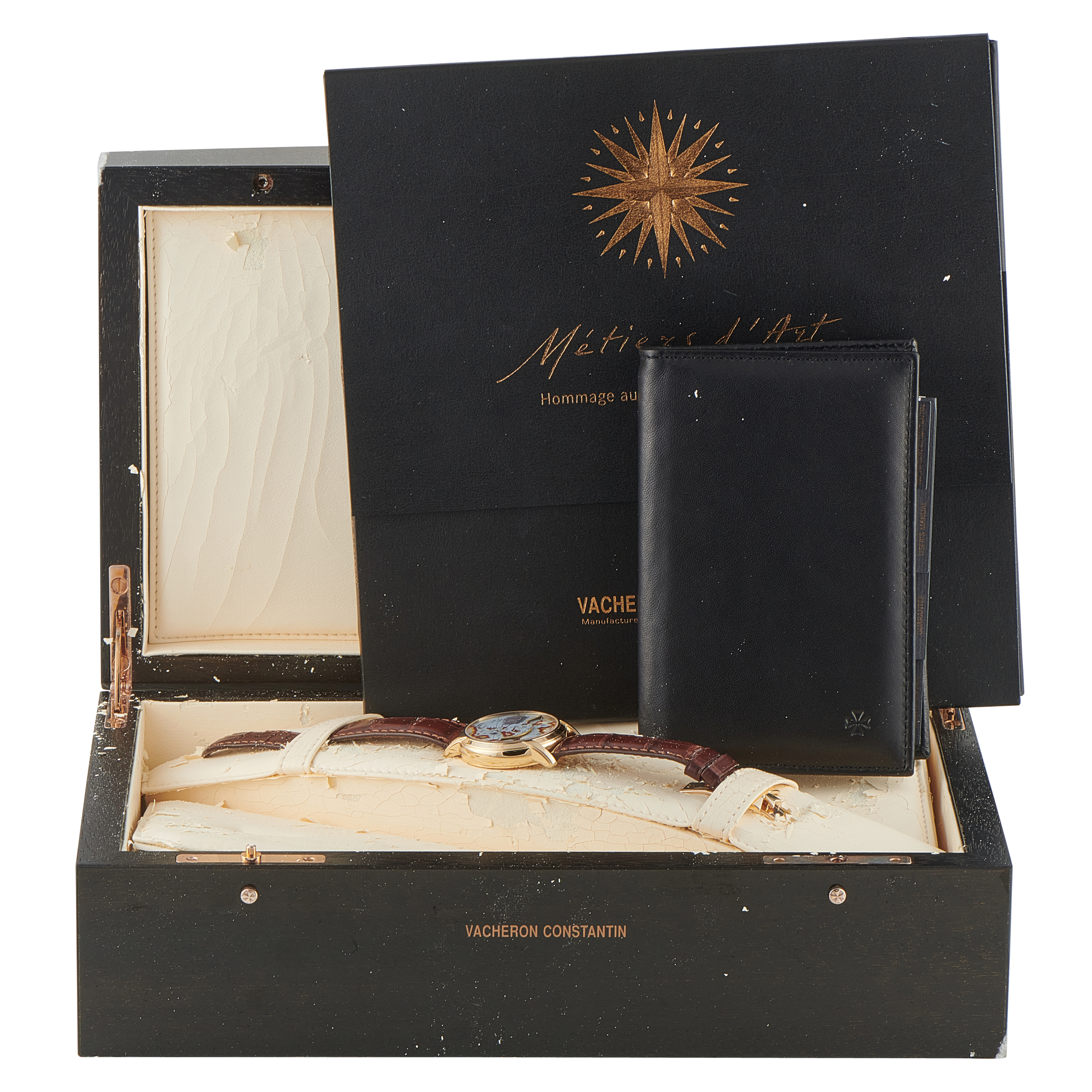 Vacheron Constantin Métiers d'Art Tribute to Great Explorers Yellow Gold Watch Set 47070/000J - Image 16