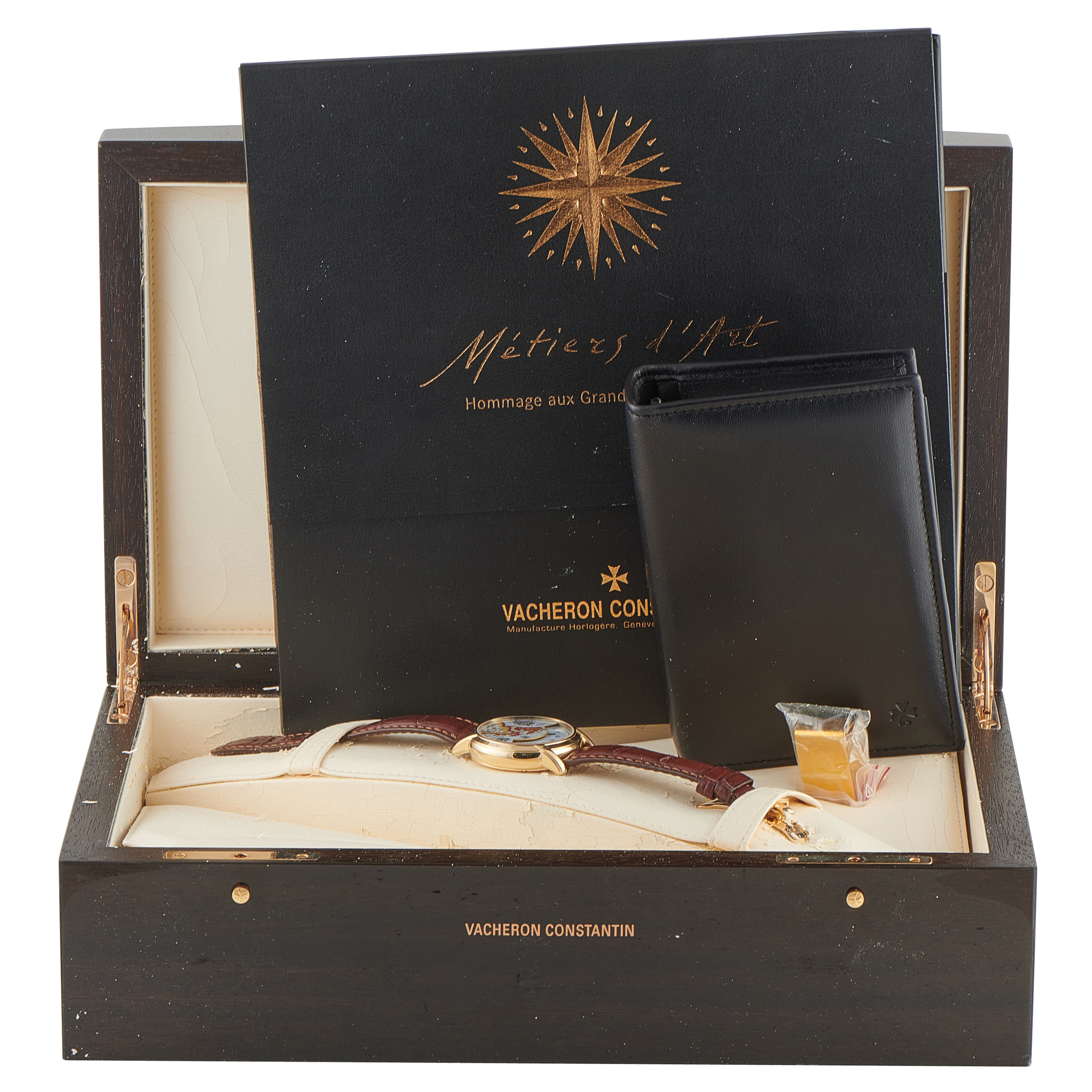 Vacheron Constantin Métiers d'Art Tribute to Great Explorers Yellow Gold Watch Set 47070/000J - Image 21