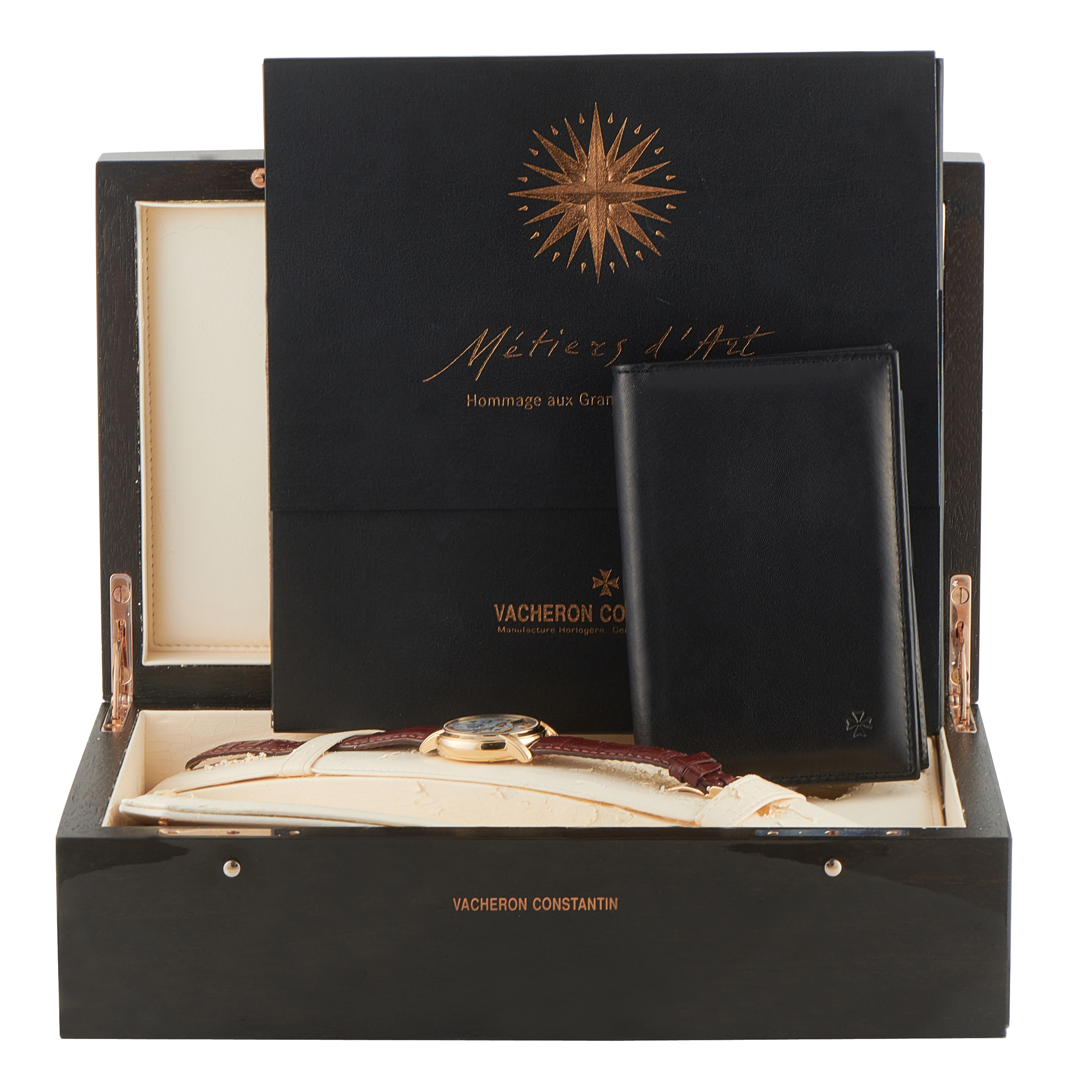 Vacheron Constantin Métiers d'Art Tribute to Great Explorers Yellow Gold Watch Set 47070/000J - Image 6