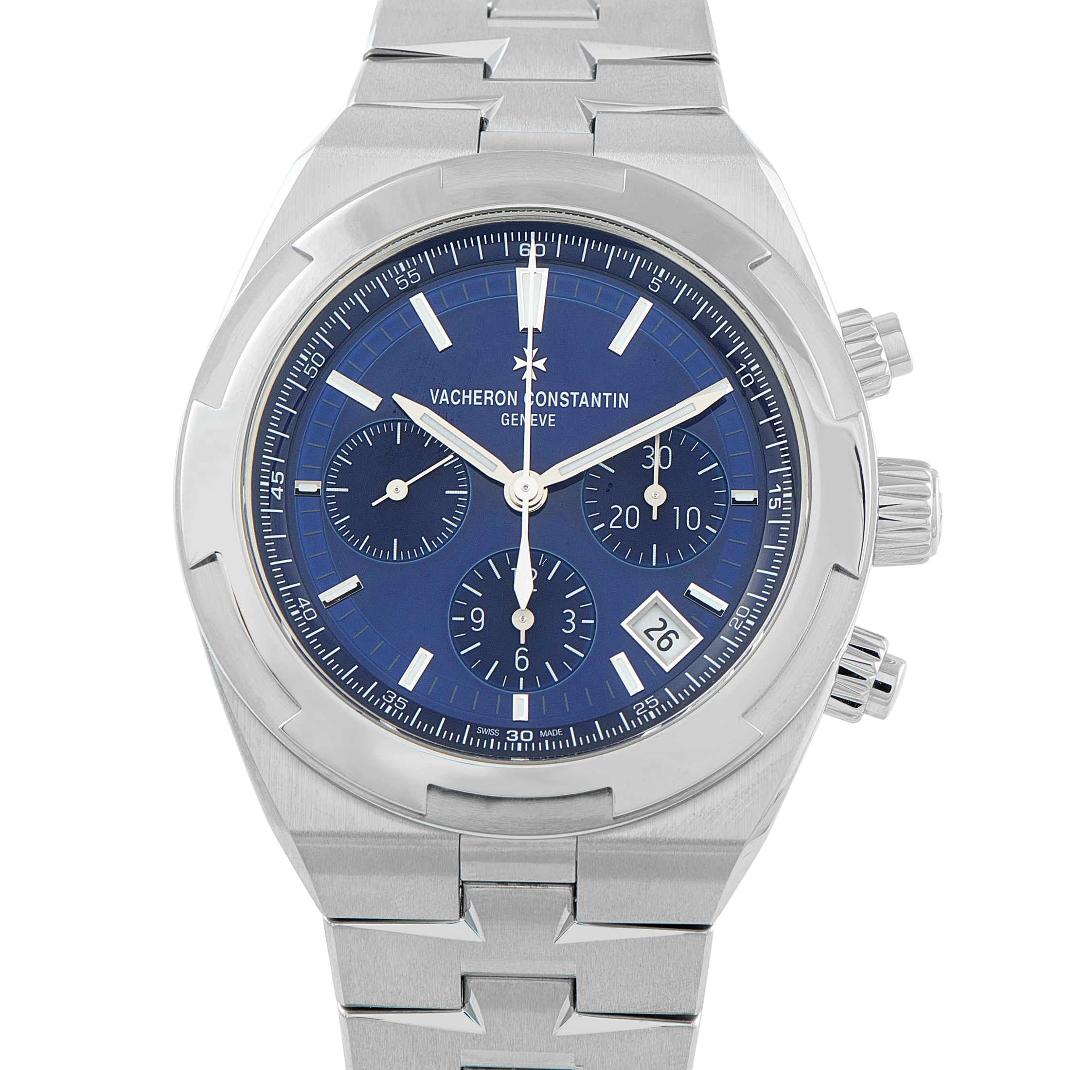 Vacheron Constantin Overseas Chronograph Steel Watch 5520V/210A-B148
