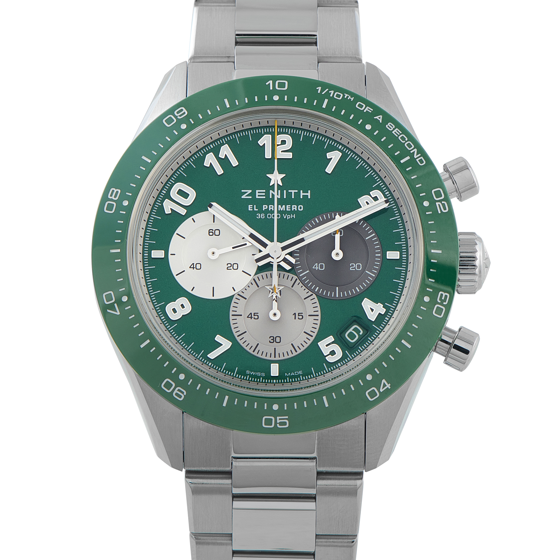 Zenith Chronomaster Sport Aaron Rodgers Limited Edition Steel Watch 03.3117.3600/56.M3100