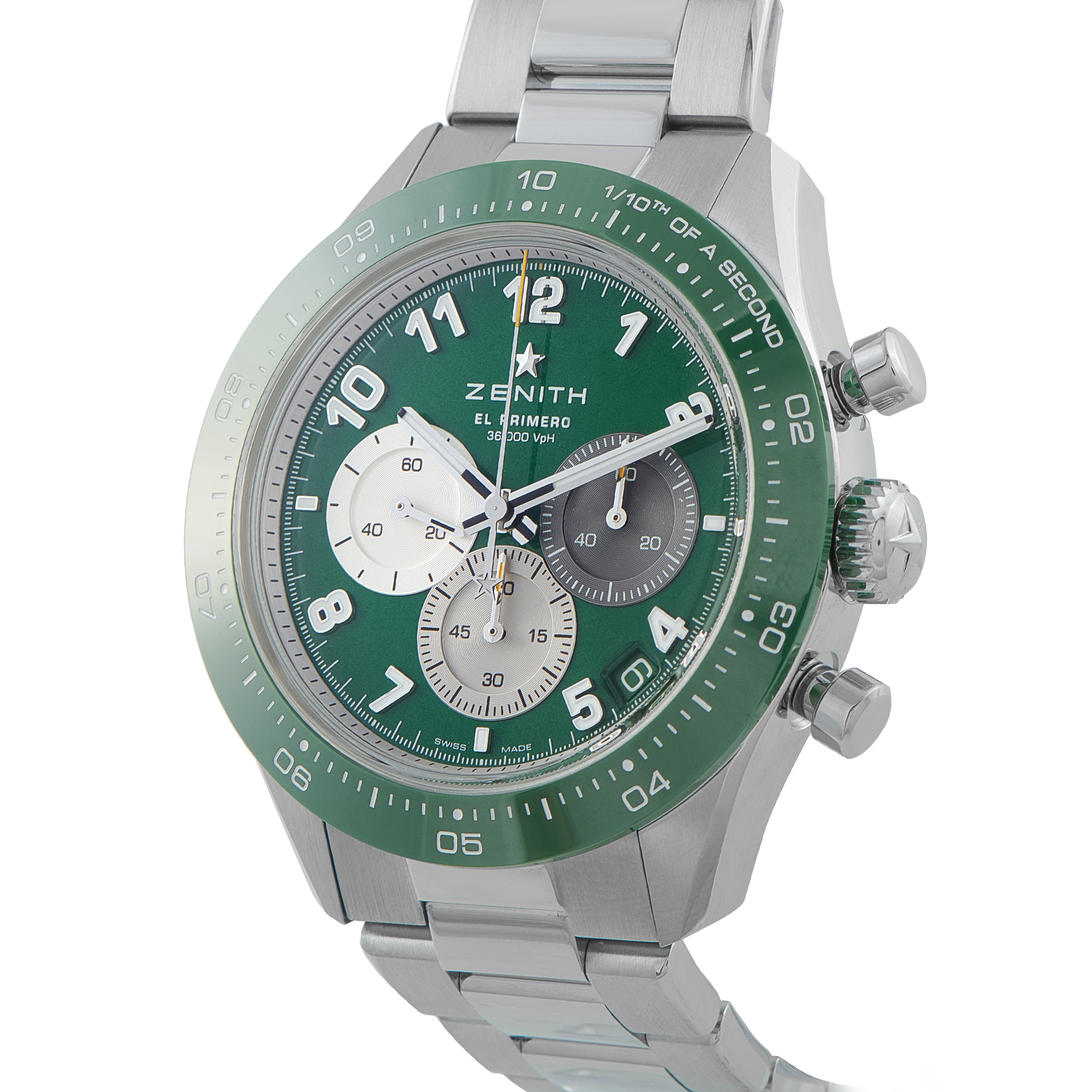 Zenith Chronomaster Sport Aaron Rodgers Limited Edition Steel Watch 03.3117.3600/56.M3100 - Image 2