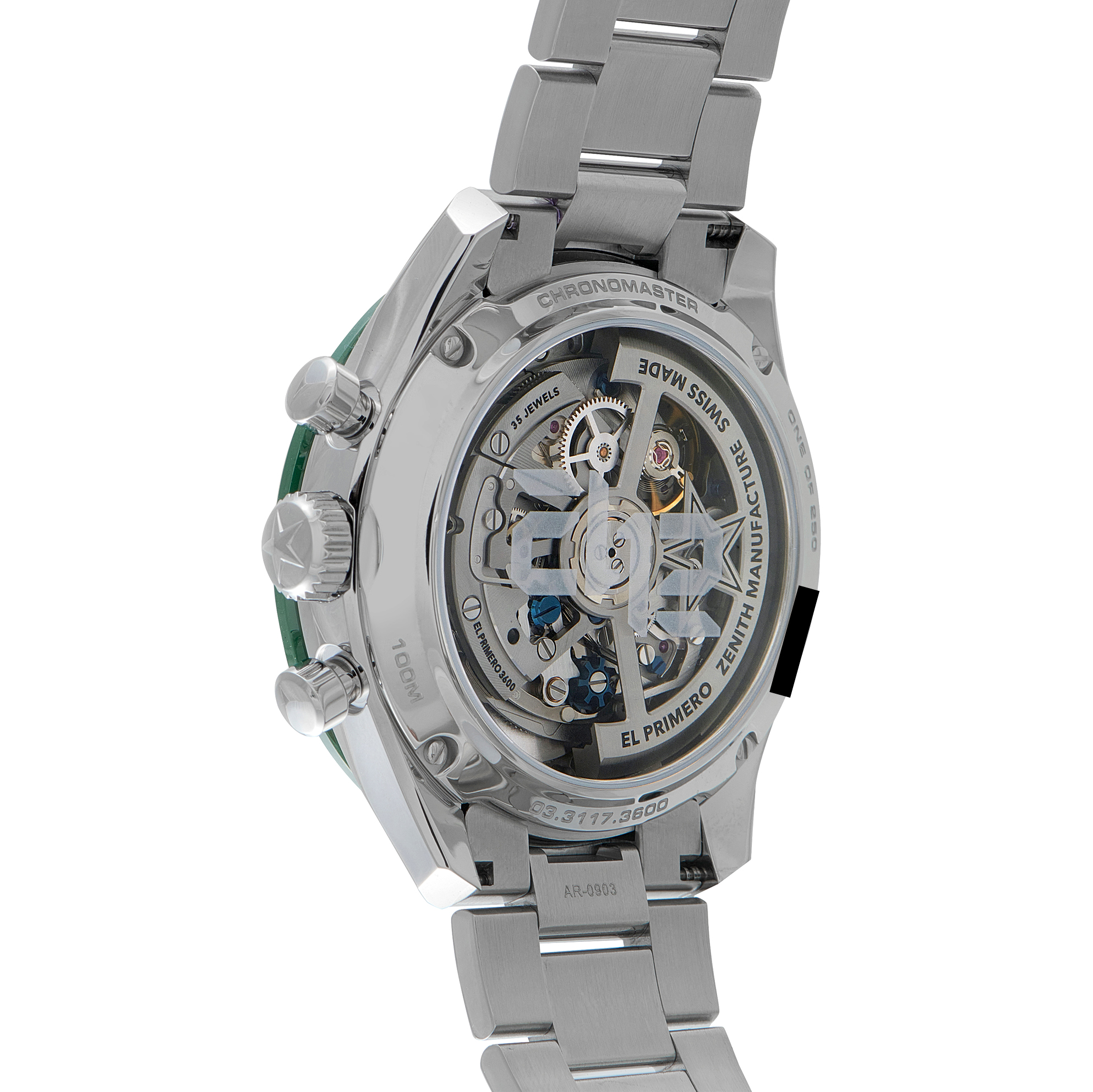 Zenith Chronomaster Sport Aaron Rodgers Limited Edition Steel Watch 03.3117.3600/56.M3100 - Image 3