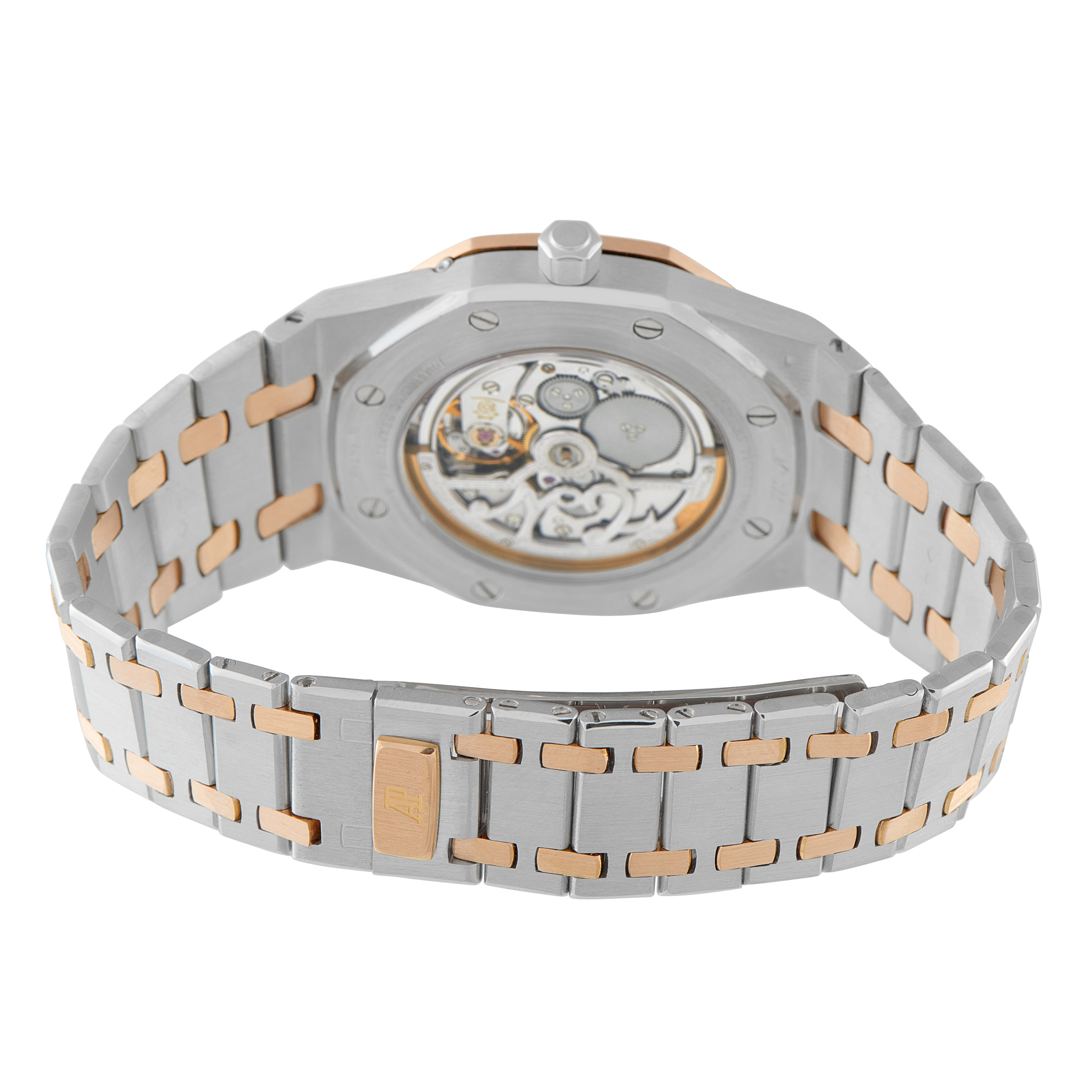Audemars Piguet Royal Oak Perpetual Calendar Rose Gold and Platinum Watch 25686PR 25686pr - Image 4