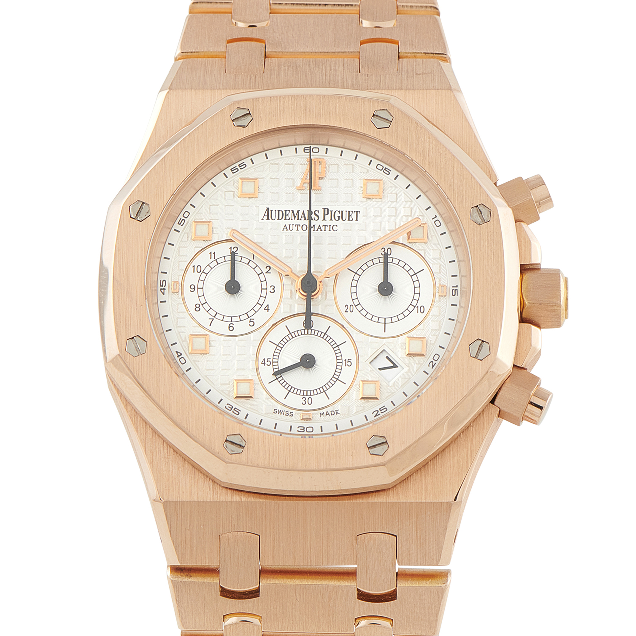 Audemars Piguet Royal Oak Chronograph Rose Gold Watch 25960or.oo.1185or.01