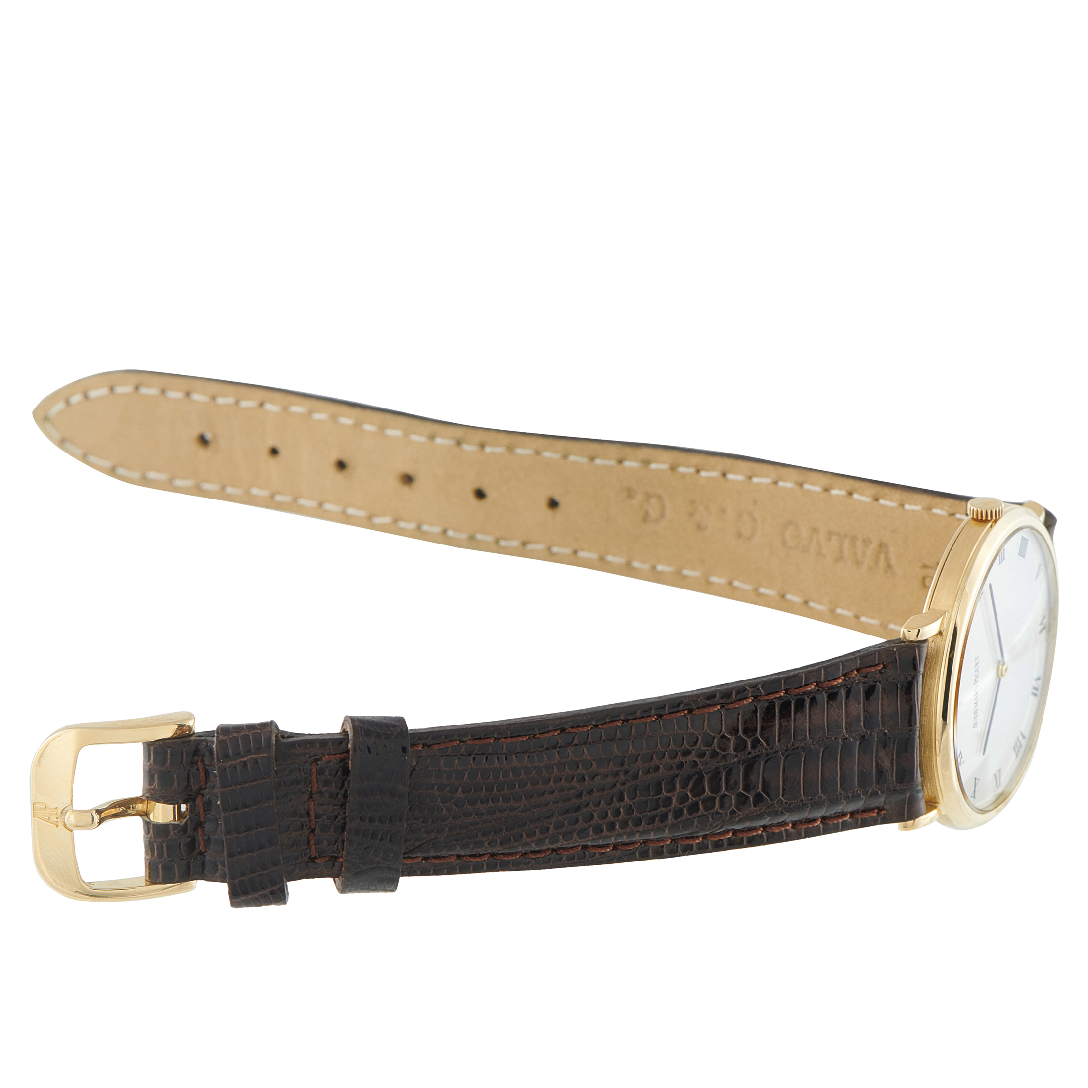 Audemars Piguet Ultra-Slim White Dial Yellow Gold Watch BA4791/002 - Image 4