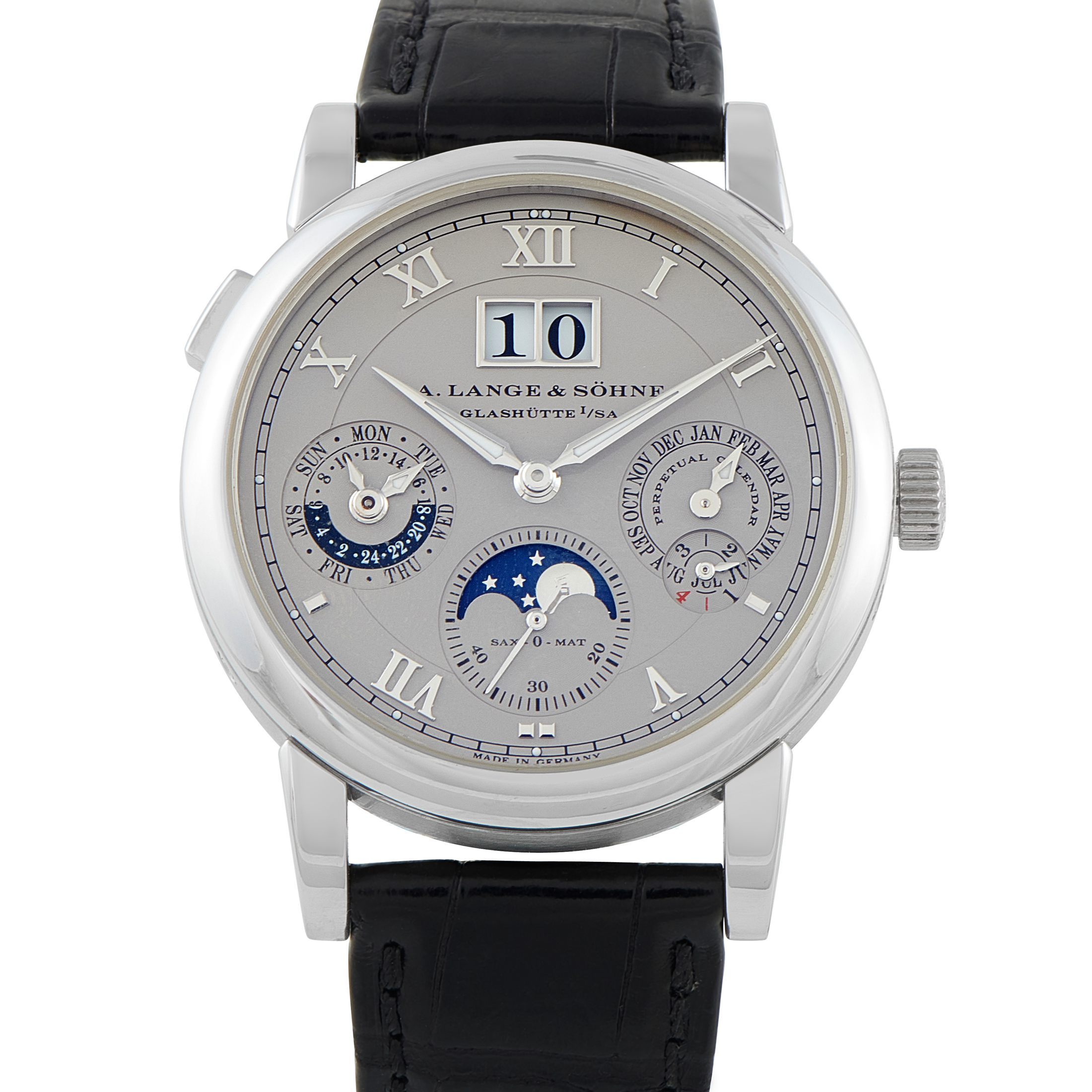 A. Lange & Sohne Langematik Perpetual Platinum Watch 310.025 E