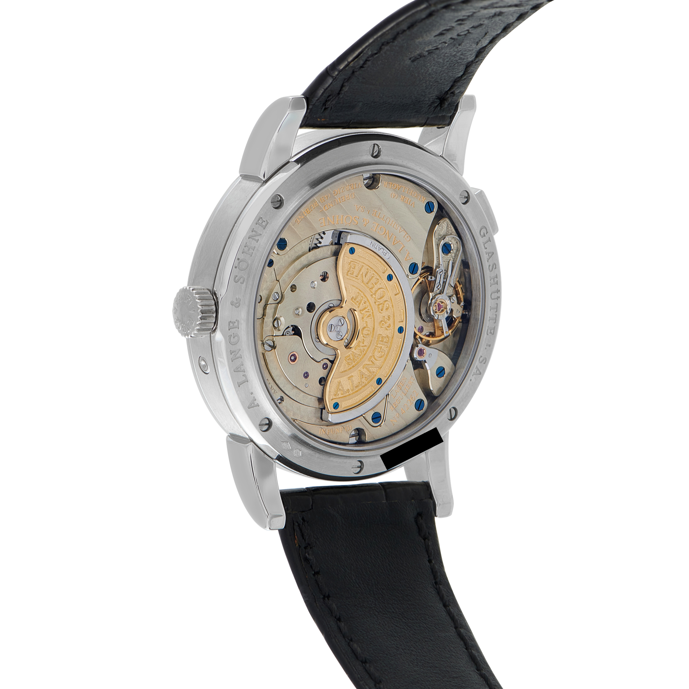 A. Lange & Sohne Langematik Perpetual Platinum Watch 310.025 E - Image 3
