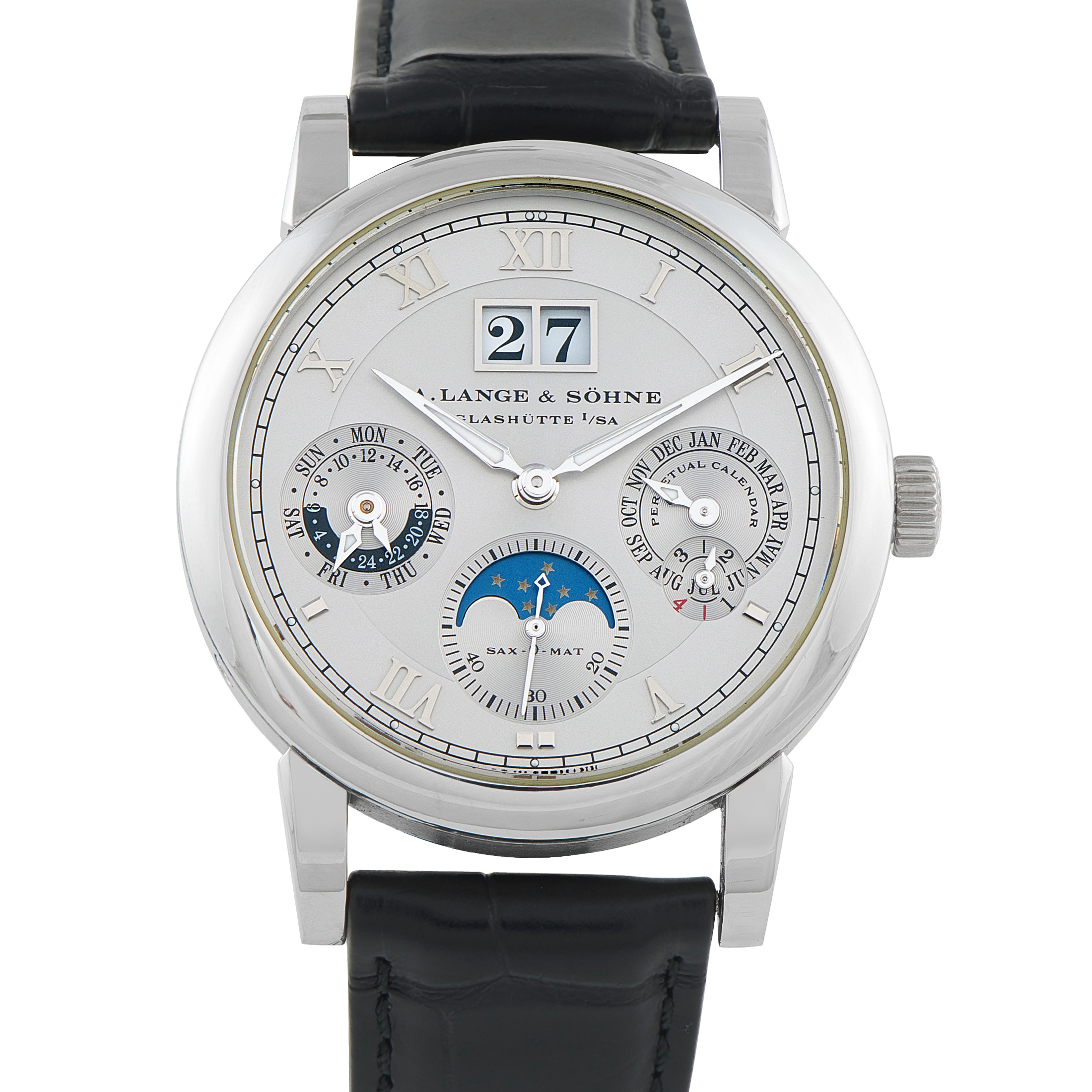 A. Lange & Sohne Langematik Perpetual Platinum Watch 310.025E