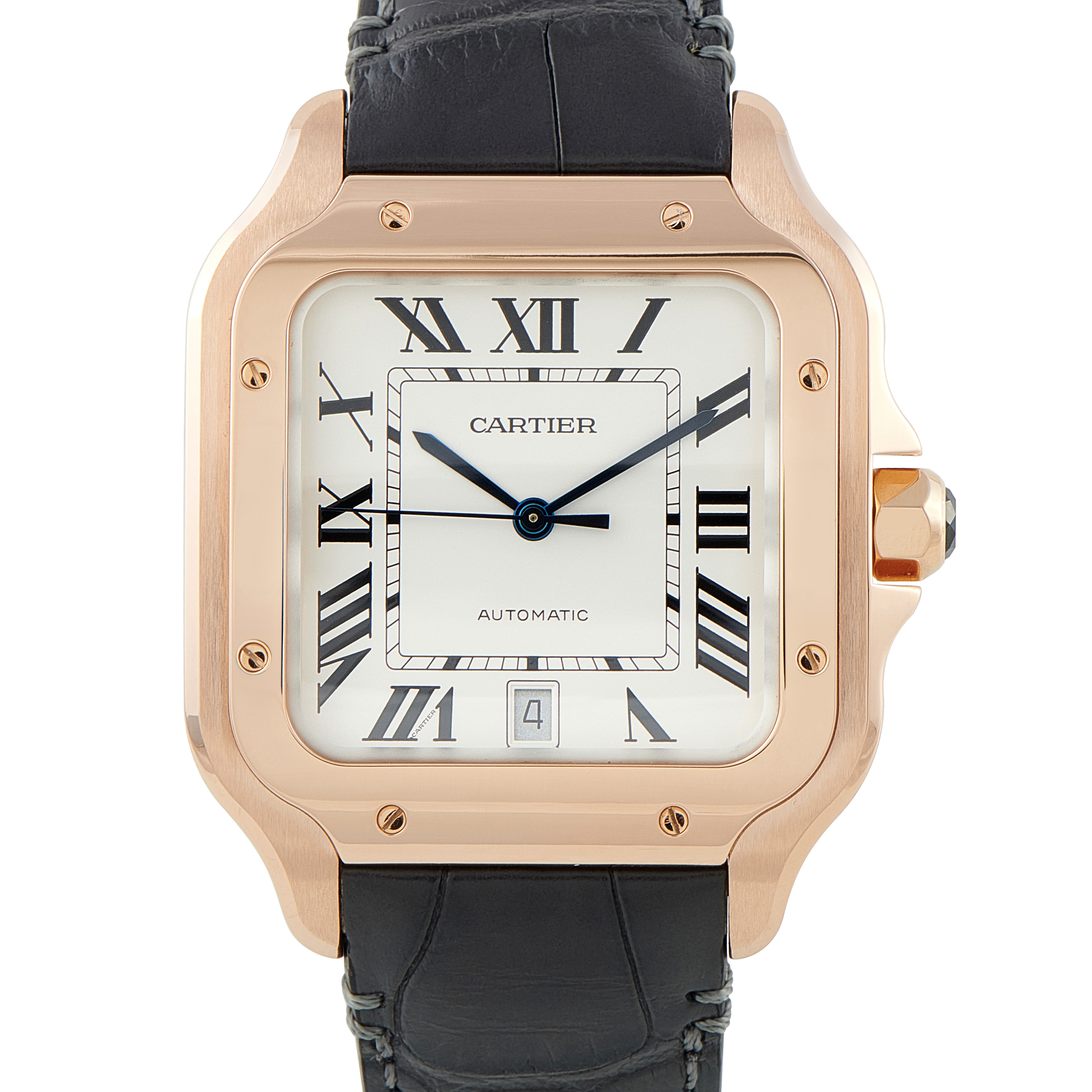 Cartier Santos Large Rose Gold Watch WGSA0011