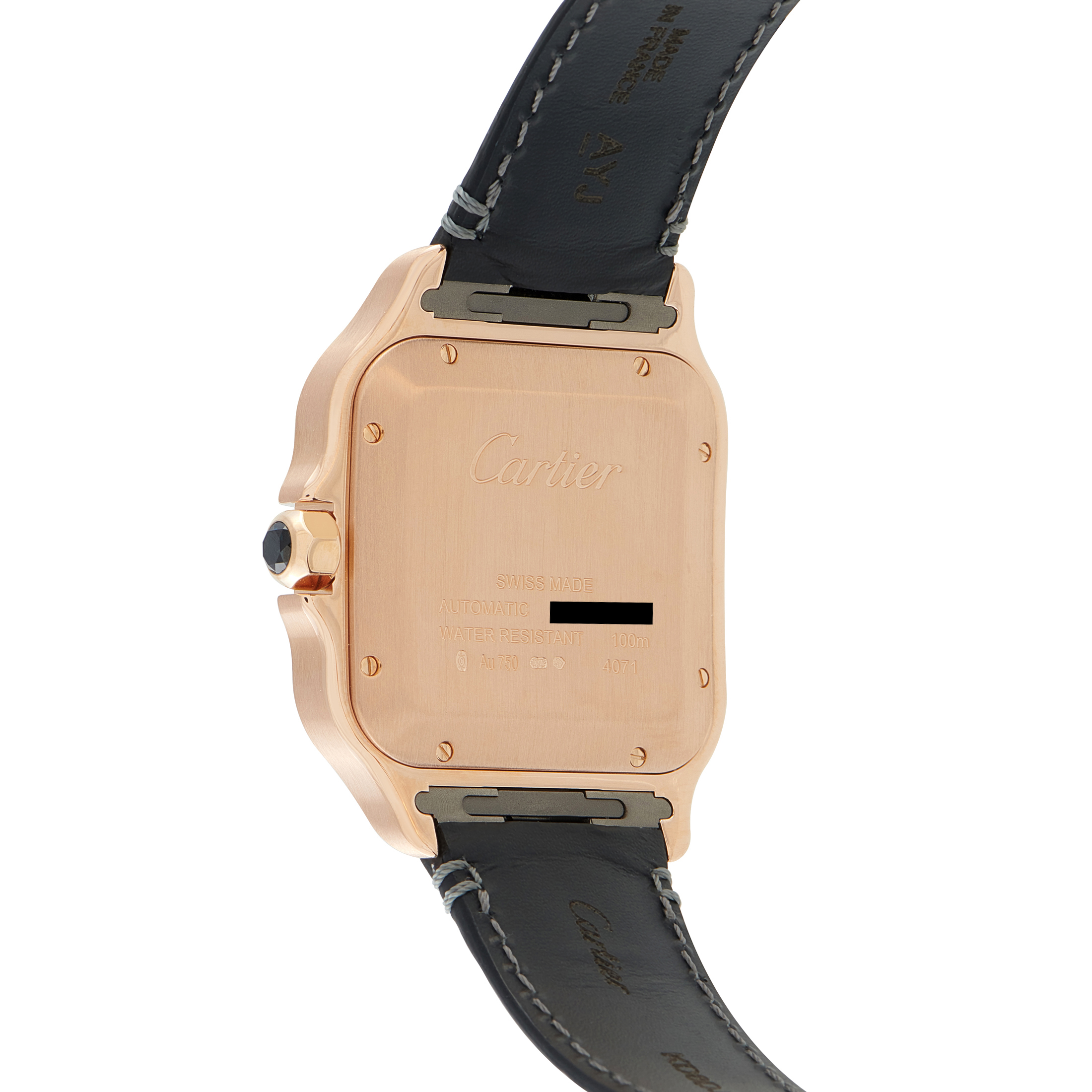Cartier Santos Large Rose Gold Watch WGSA0011 - Image 3