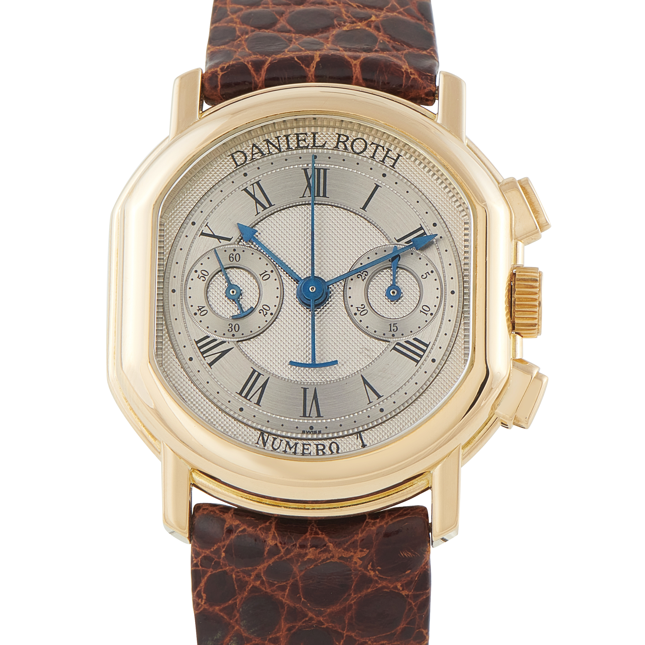 Daniel Roth Chronograph Lemania Yellow Gold Numero 1 Watch 2147