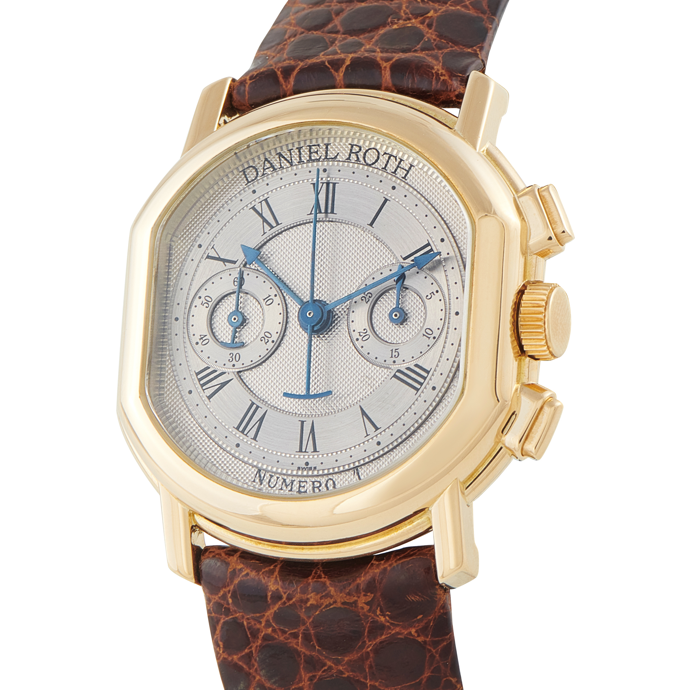 Daniel Roth Chronograph Lemania Yellow Gold Numero 1 Watch 2147 Chronograph - Image 2