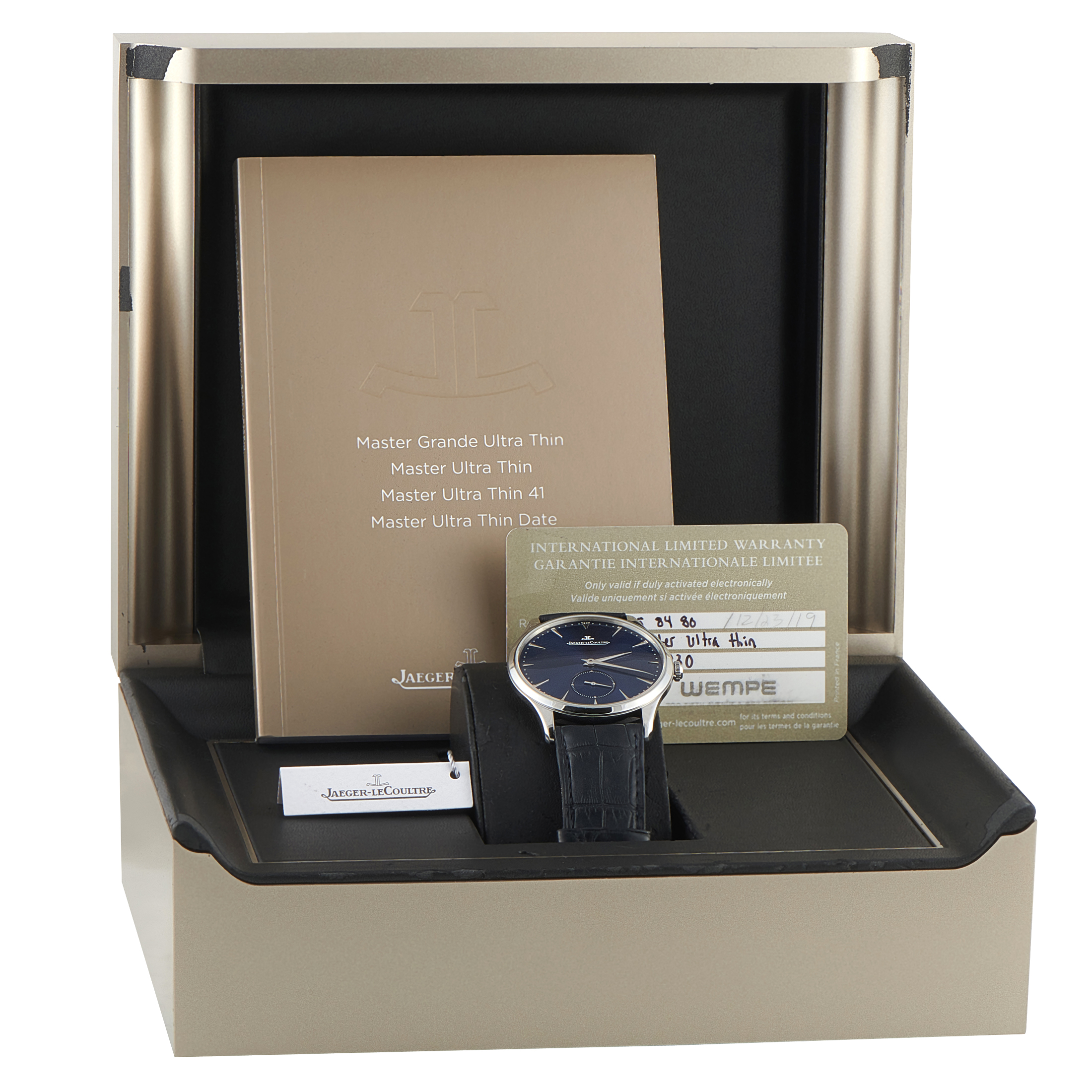 Jaeger-LeCoultre Master Ultra Thin Small Seconds Steel Watch Q1358480 - Image 5