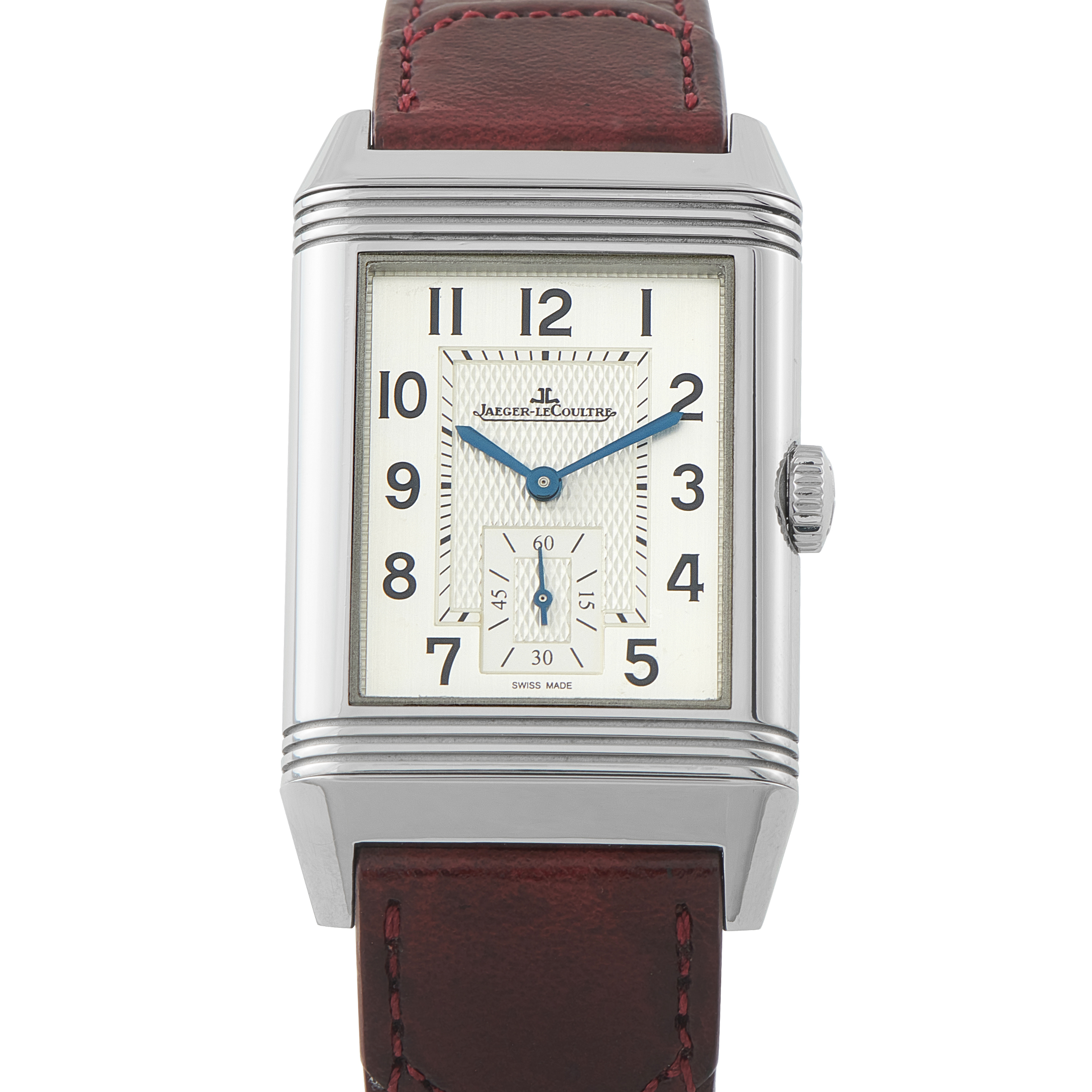 Jaeger-LeCoultre Reverso Classic Duoface Small Seconds Steel Watch Q3848422