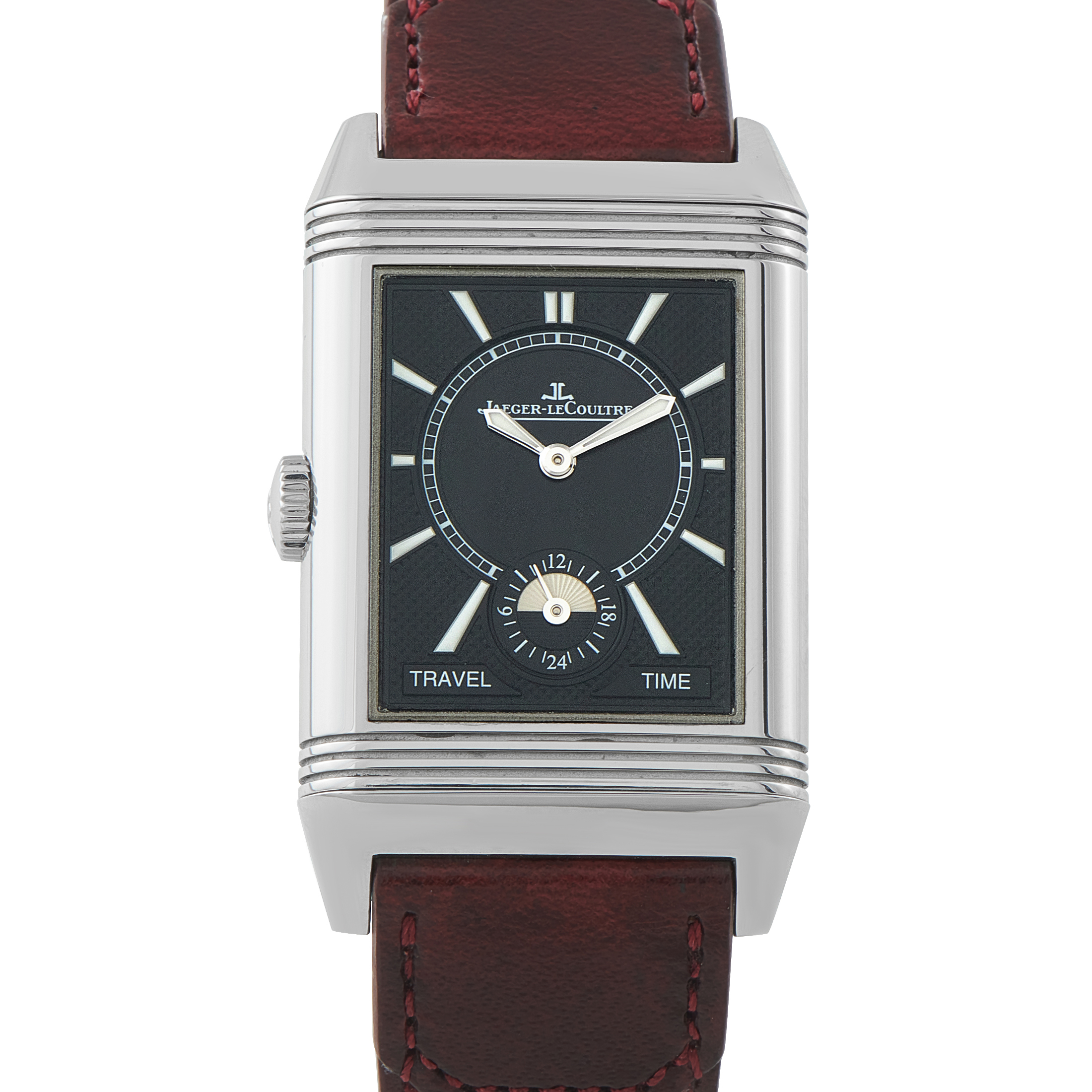 Jaeger-LeCoultre Reverso Classic Duoface Small Seconds Steel Watch Q3848422 - Image 2