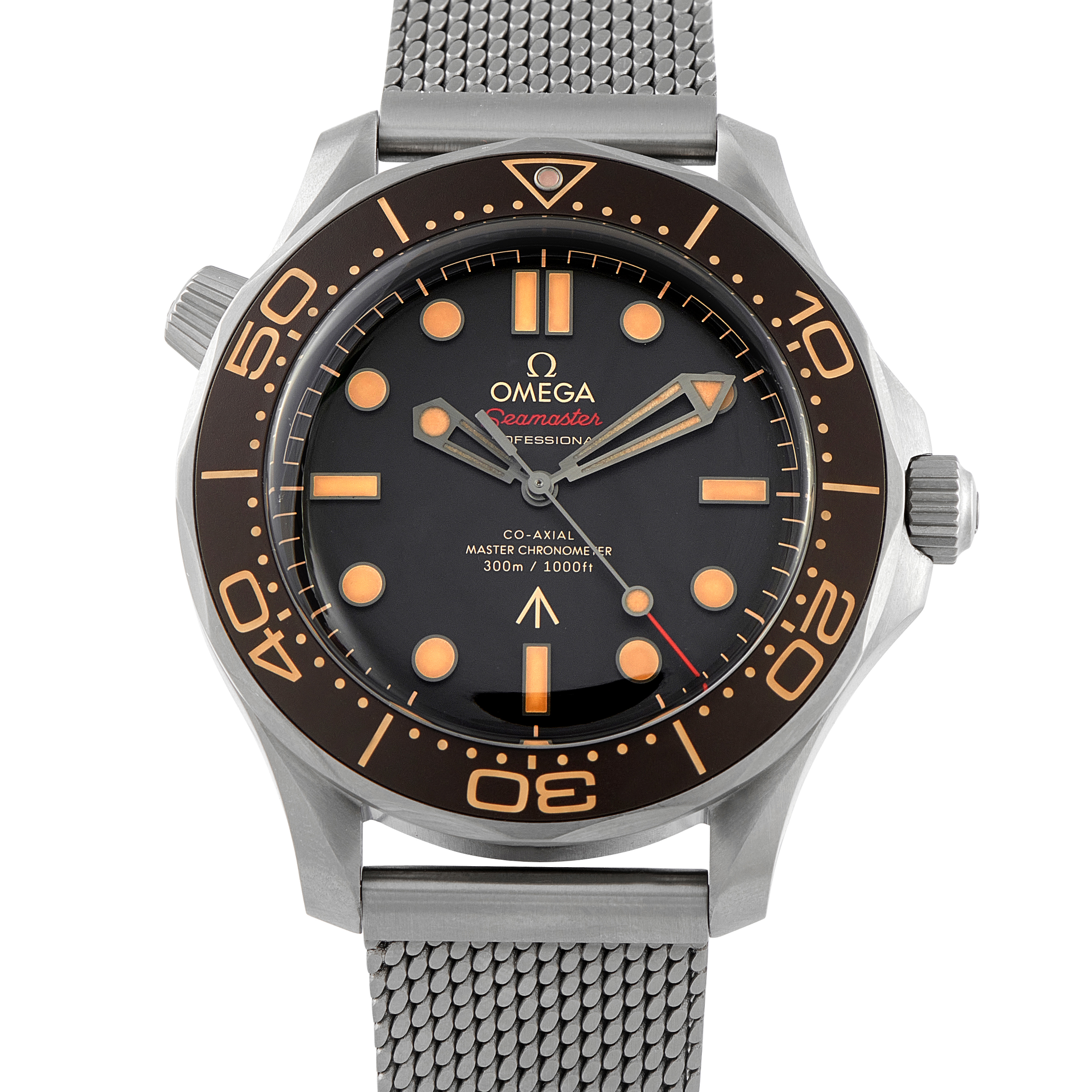 Omega Seamaster 007 No Time To Die Titanium Watch 210.90.42.20.01.001