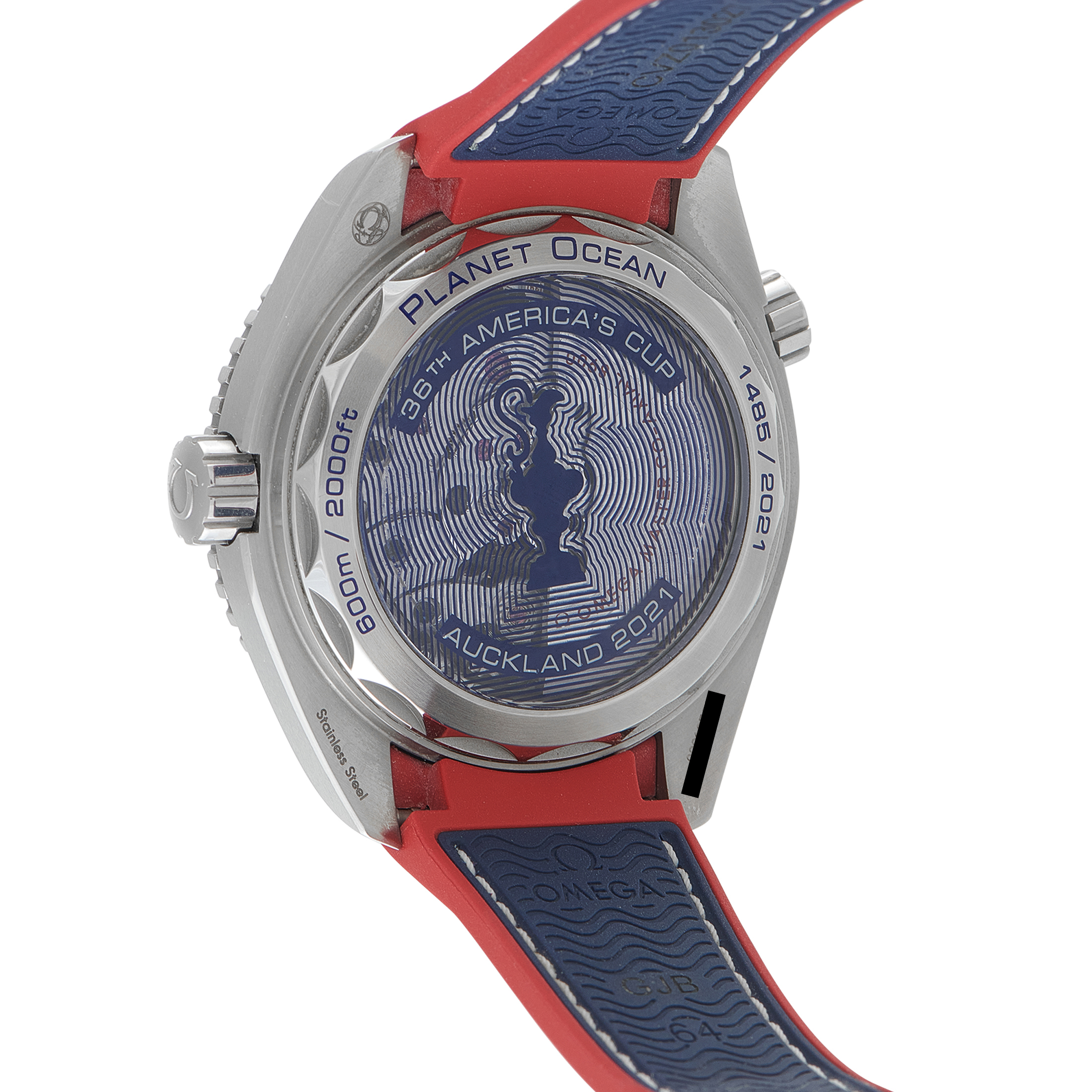 Omega Seamaster Planet Ocean America's Cup Steel Watch 215.32.43.21.04.001 - Image 3