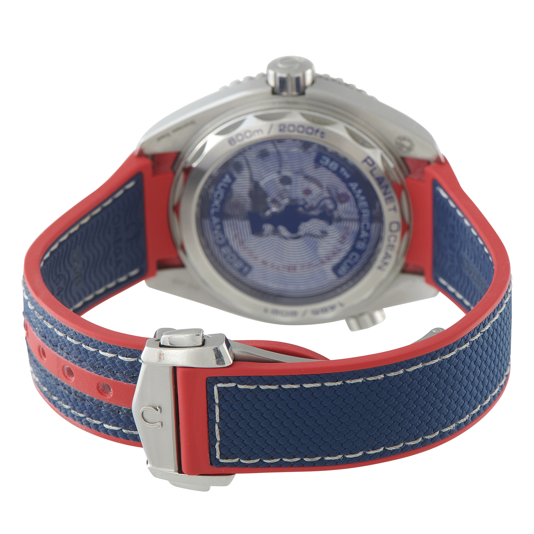 Omega Seamaster Planet Ocean America's Cup Steel Watch 215.32.43.21.04.001 - Image 4
