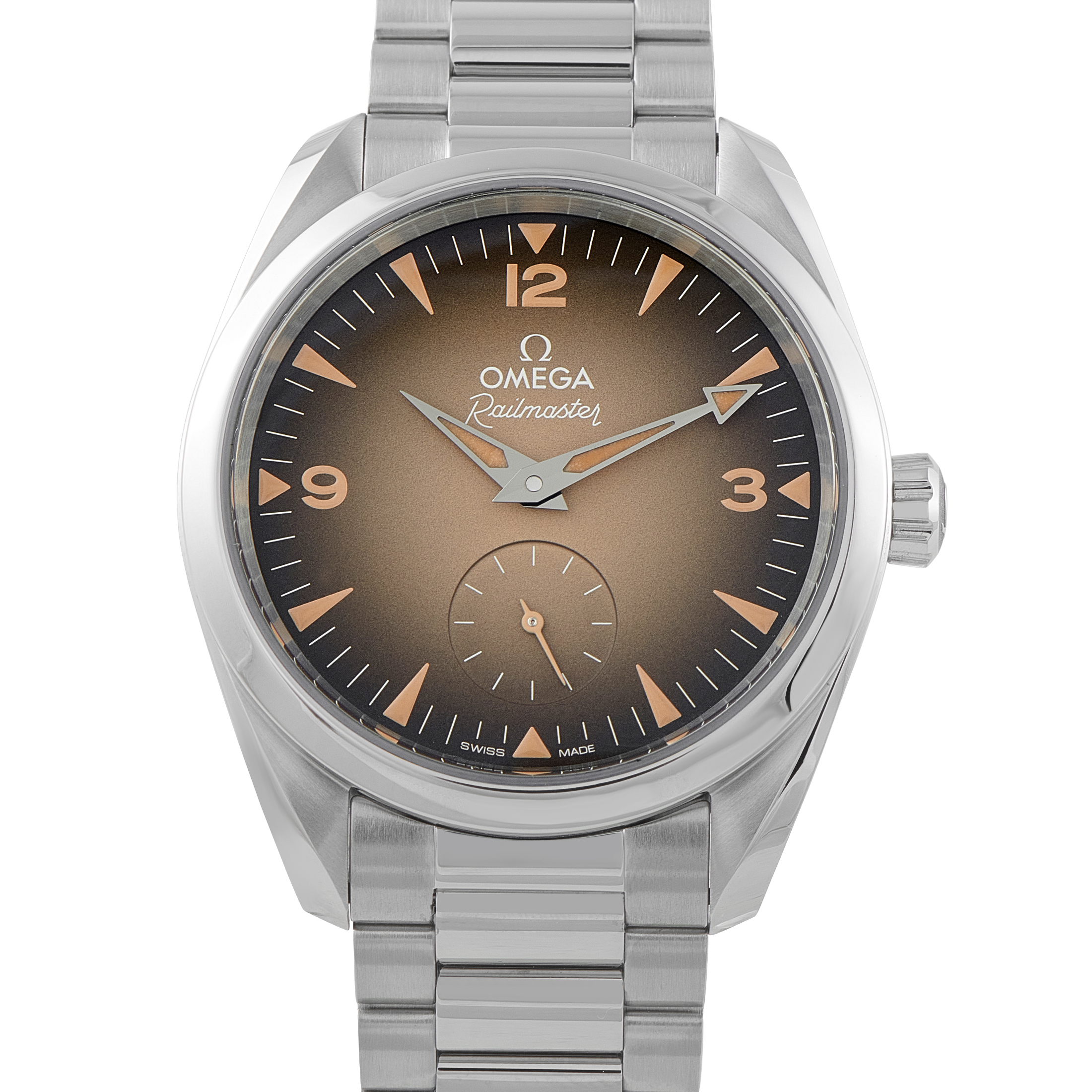 Omega Seamaster Railmaster Steel Watch 235.10.38.20.13.001