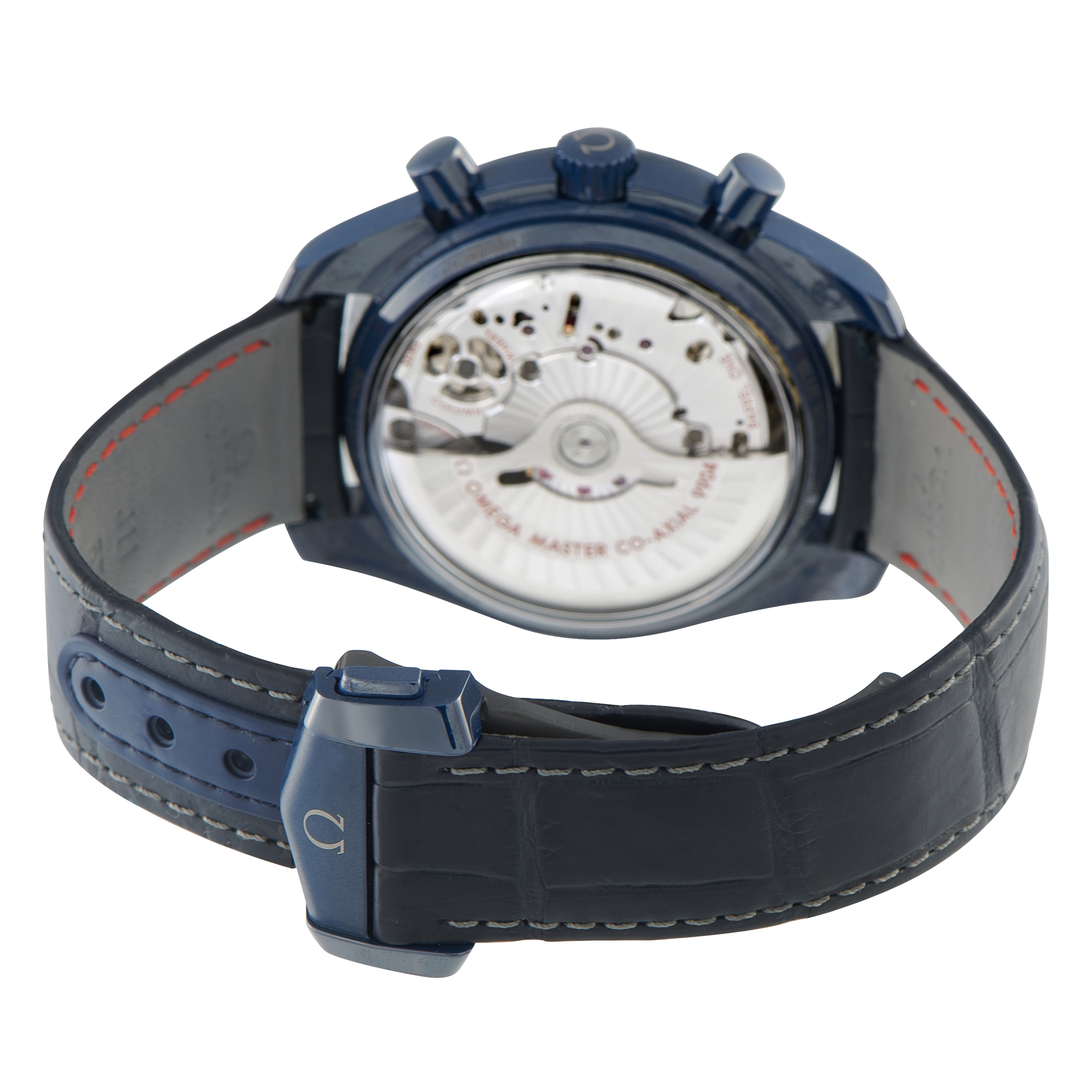 Omega Speedmaster Moonphase Blue Side of the Moon Ceramic Watch 304.93.44.52.03.001 - Image 4