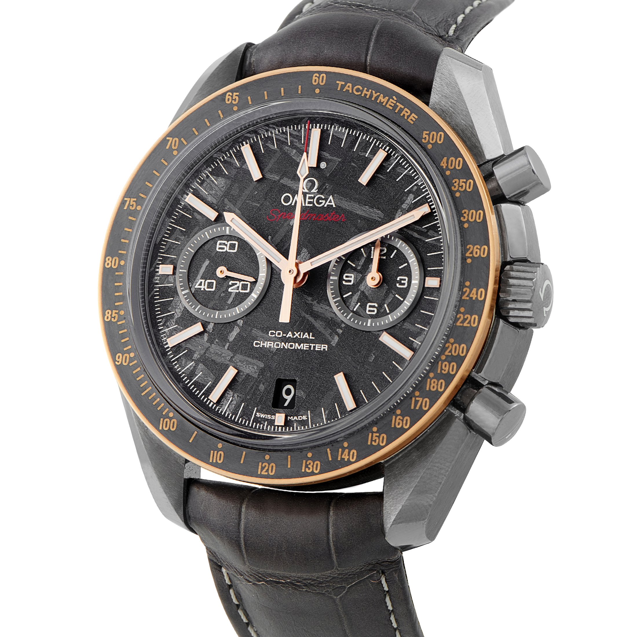 Omega Speedmaster Gray Side of the Moon Meteorite Dial Gray Ceramic Watch 311.63.44.51.99.001 - Image 2