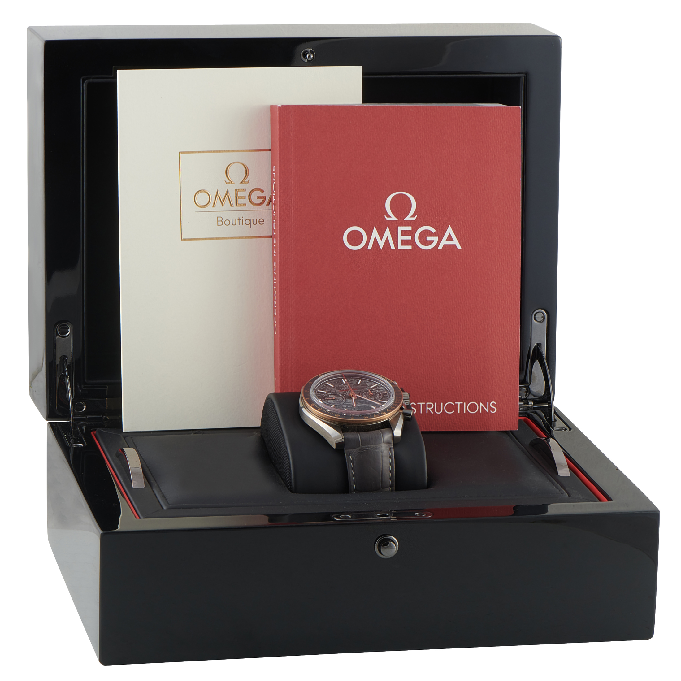 Omega Speedmaster Gray Side of the Moon Meteorite Dial Gray Ceramic Watch 311.63.44.51.99.001 - Image 5
