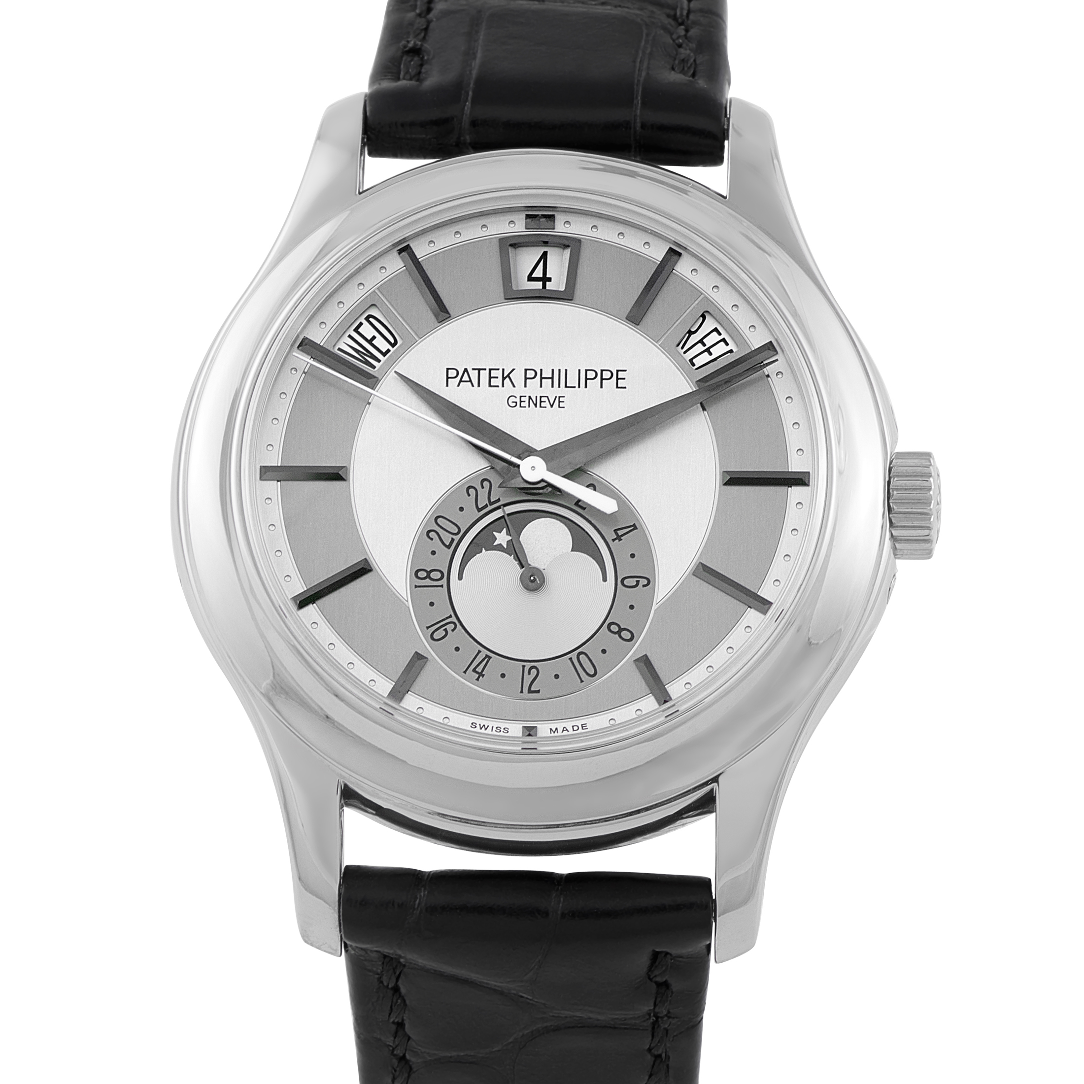 Patek Philippe Annual Calendar White Gold Watch 5205g-001