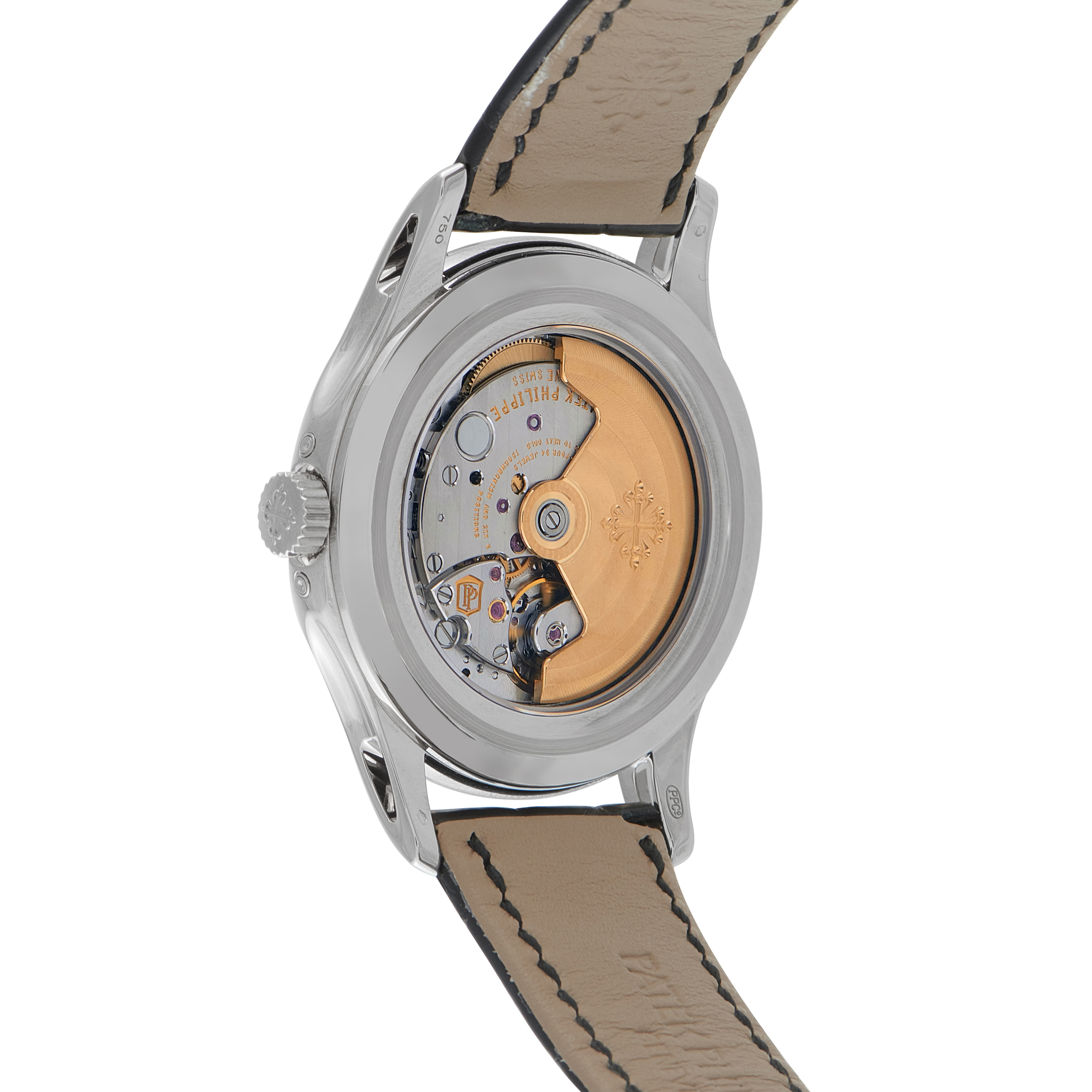 Patek Philippe Annual Calendar White Gold Watch 5205g-001 - Image 3